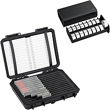 M.2 SSD Case + LR44 Holder：M.2 SSD Case with Button Round Battery Storage Case