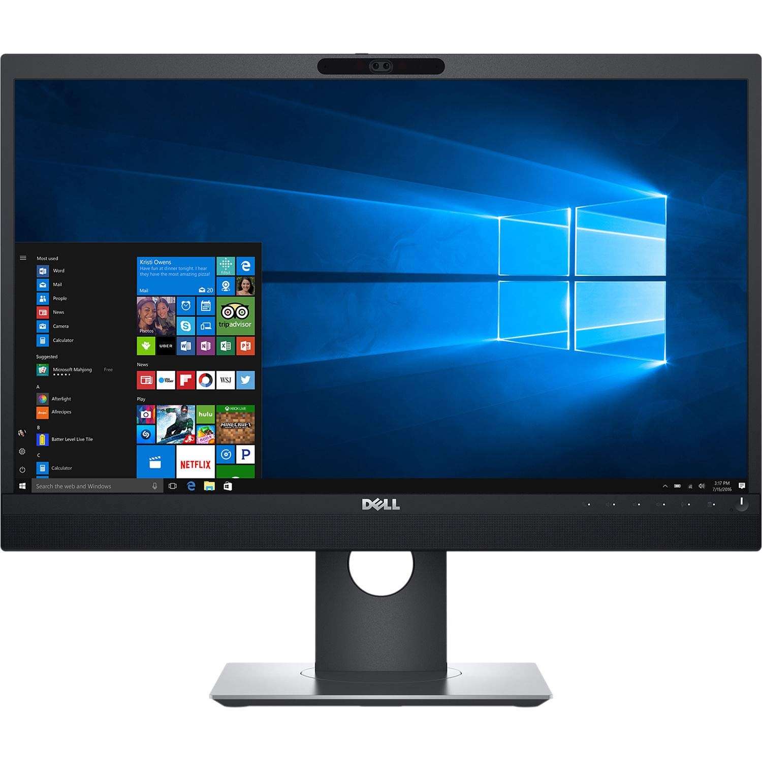 Dell P2418HZM 24" Video Conference Full HD LED Monitor with Built-in Speakers 2