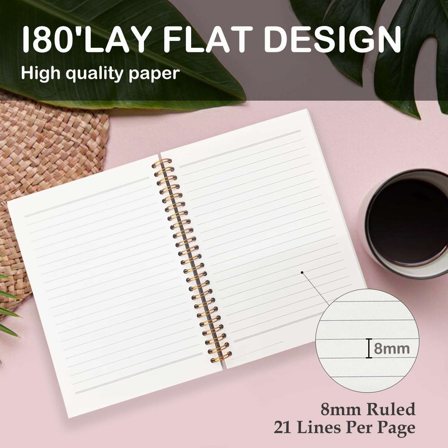 SNNDER Subject Notebooks, notebook for work, teacher, workers, gift for women, 131 3