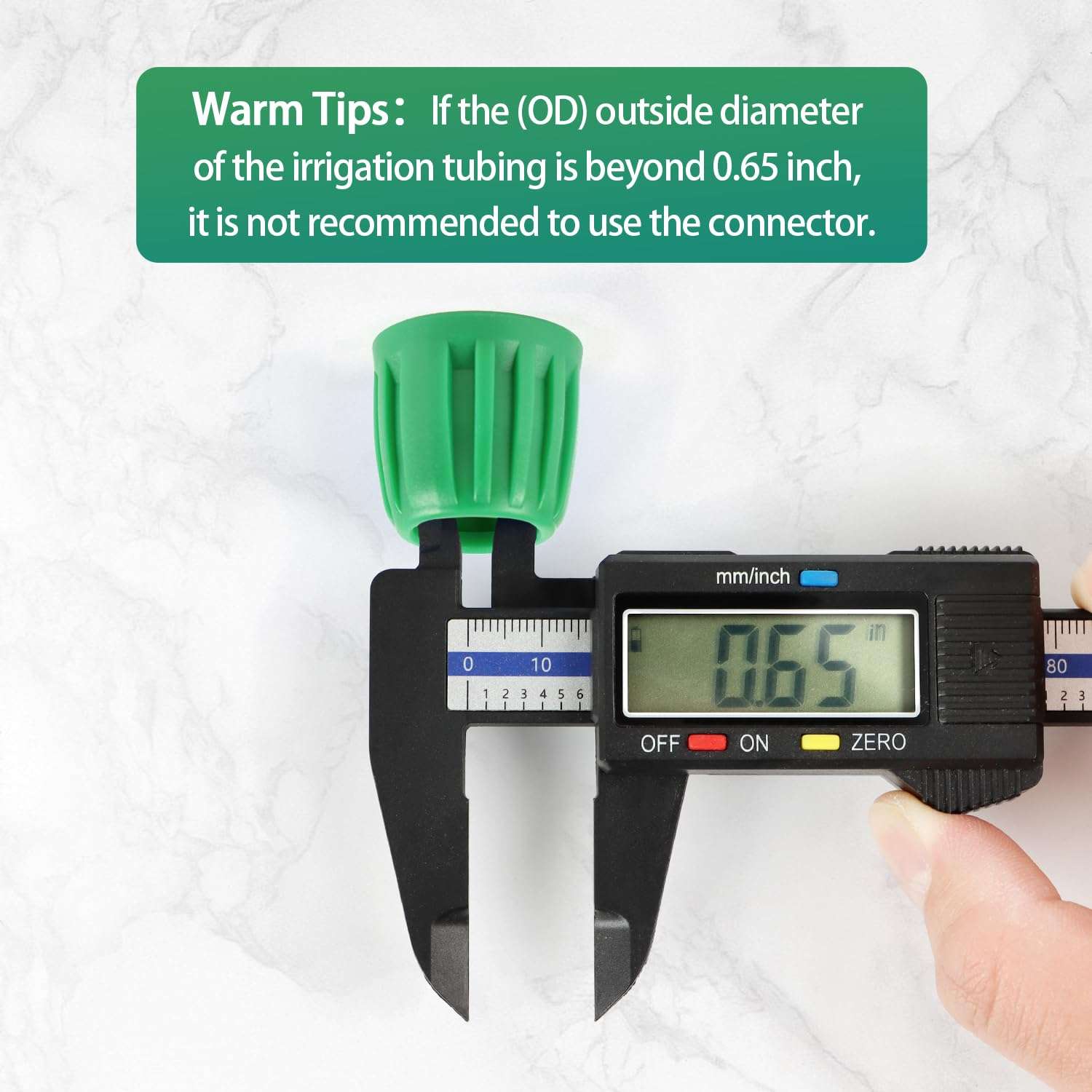 RedChili 14 Pcs 1/2 Inch Irrigation Tubing Tee Fittings, (1/2" ID x0.6-0.65" OD) 16mm Drip Tubing Barbed Locked Nuts Connectors Anti-Drop 1/2" T Parts for Garden Lawn Irrigation System 6