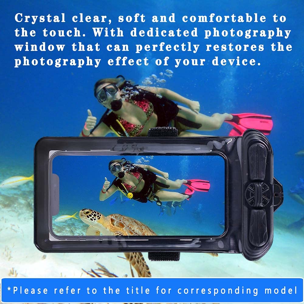 Puccy Case Cover, Compatible with Sharp Rouvo V Black Waterproof Pouch Dry Bag (Not Screen Protector Film) 3