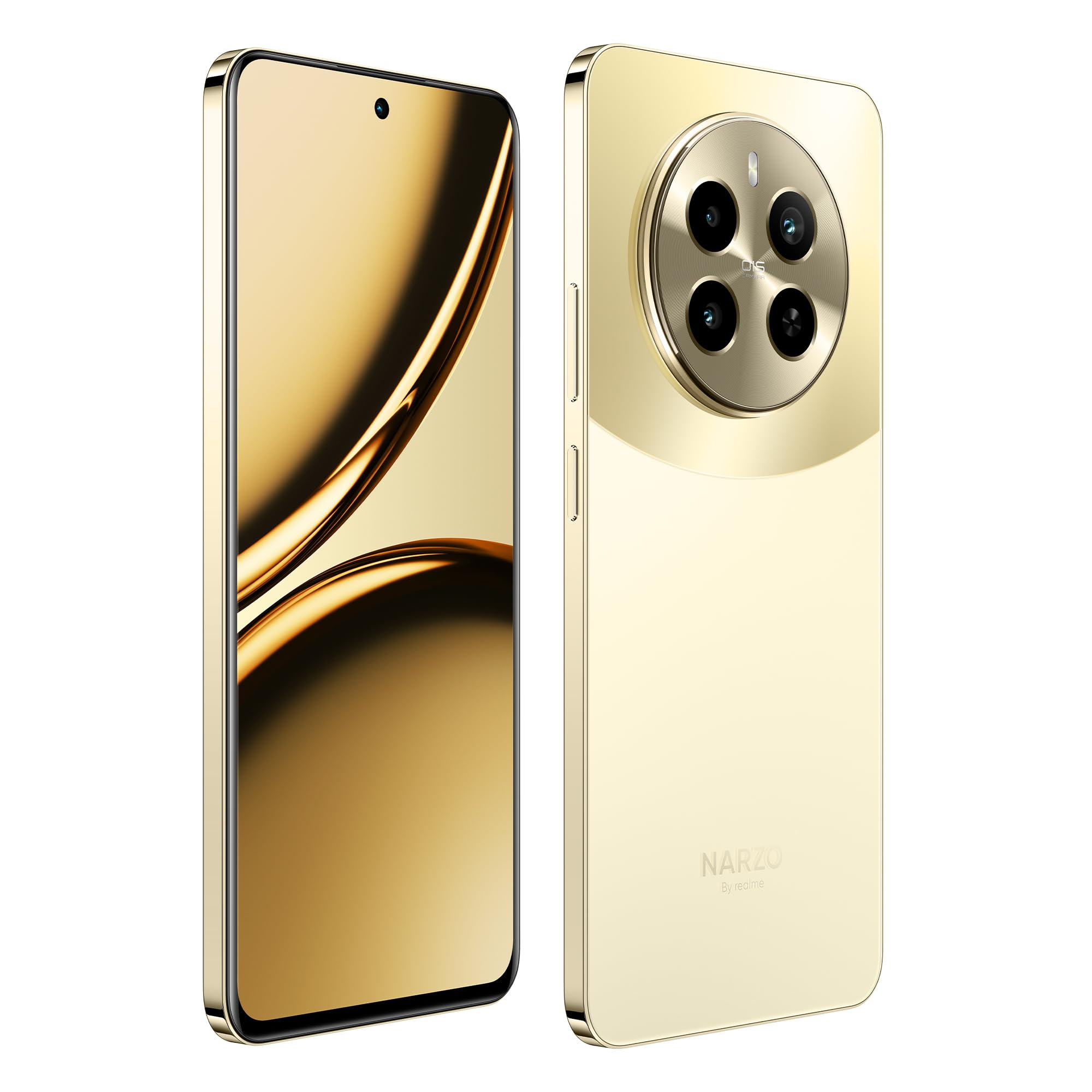 realme NARZO 70 Pro 5G (Glass Gold, 8GB RAM,256GB Storage) Dimensity 7050 5G Chipset | Horizon Glass Design | Segment 1st Flagship Sony IMX890 OIS Camera 4