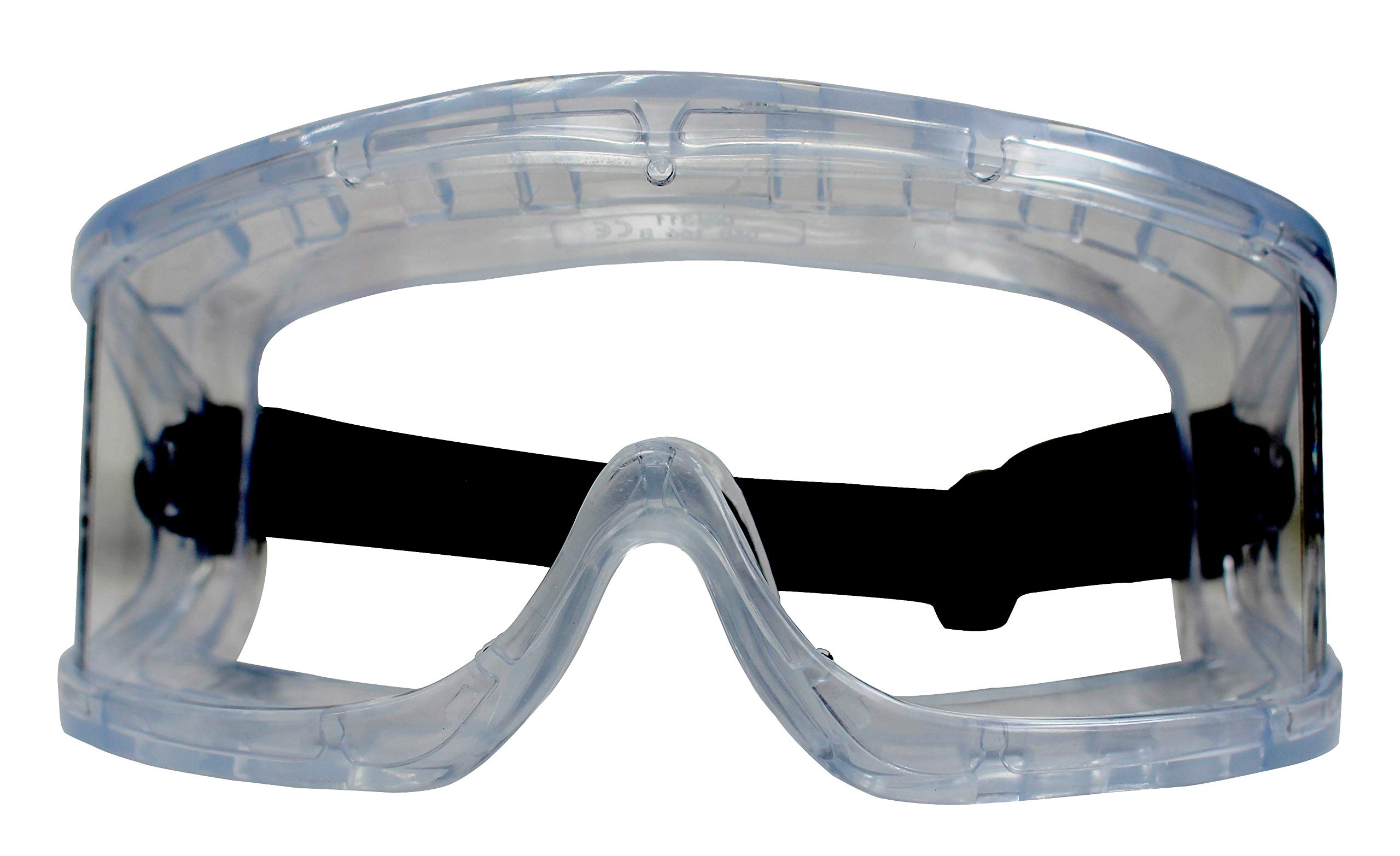 Troy Safety Heavy duty Industrial Protective Chemical Splash Safety Goggles, Glasses | Crystal Clear, Anti-Fog Design, High Impact Resistance | Perfect Eye Protection (24 PCS, NEW-GG201) 1