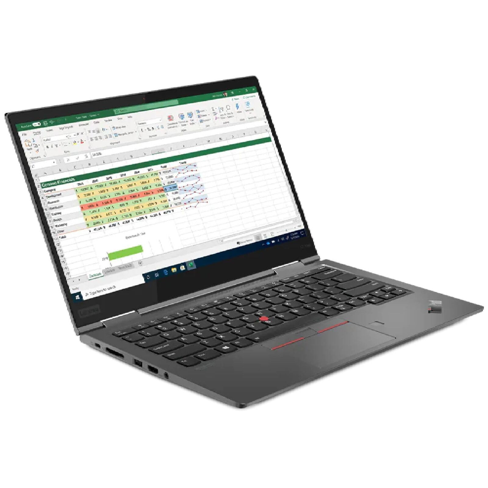 Lenovo ThinkPad X1 Yoga Gen 5 20UB001FUS 14" Touchscreen 2 in 1 Notebook - 1920 x 1080 - Core i5 i5-10210U - 8 GB RAM - 256 GB SSD - Iron Gray - Windows 10 Pro 64-bit - Intel UHD Graphics - in-pl 2