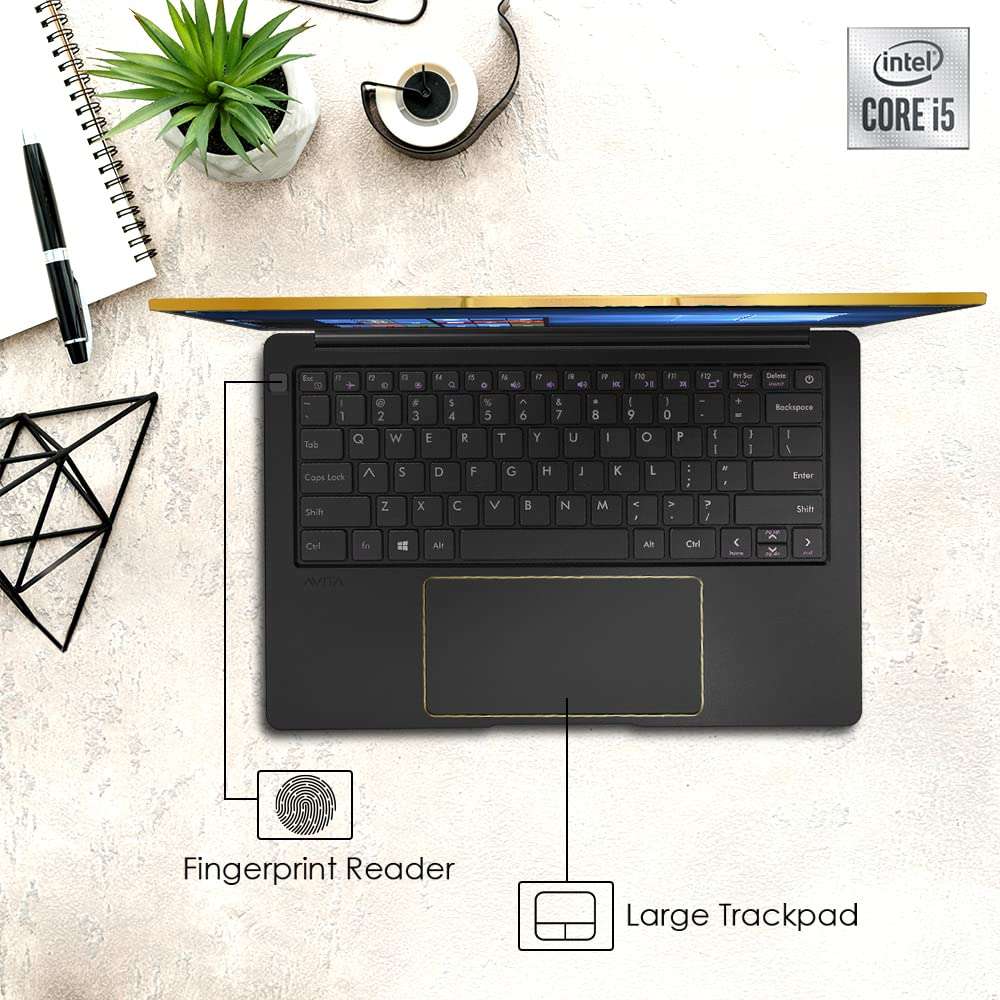 AVITA LIBER V14 NS14A8INF561-CG 14-inch Laptop (Core i5-10210U/8GB/512GB SSD/FHD Display/Windows 10 Home/Intel UHD Graphics 620), Champagne Gold 3