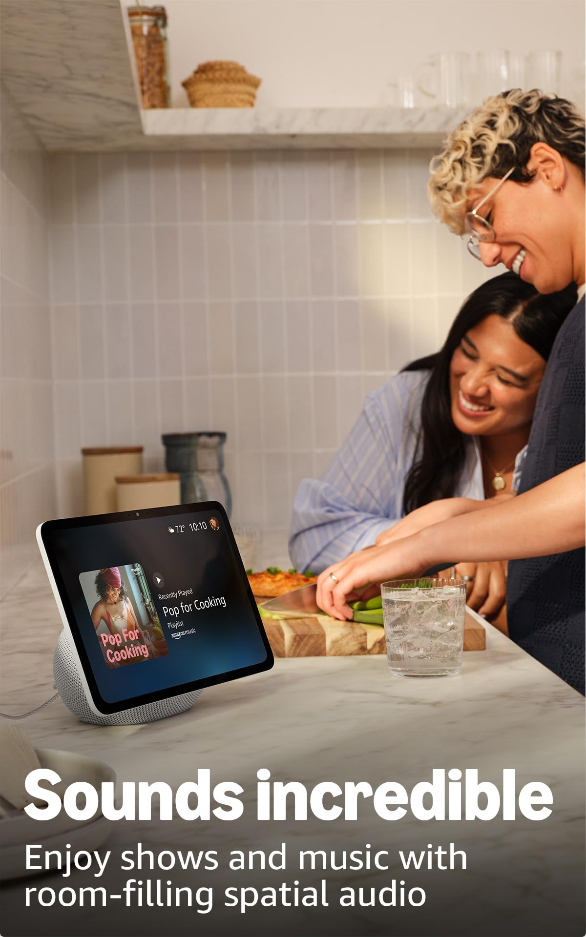 Amazon Echo Show 11 (newest model), Vibrant Full-HD 11" display with more viewing area and spatial audio, Designed for Alexa+, Graphite 4