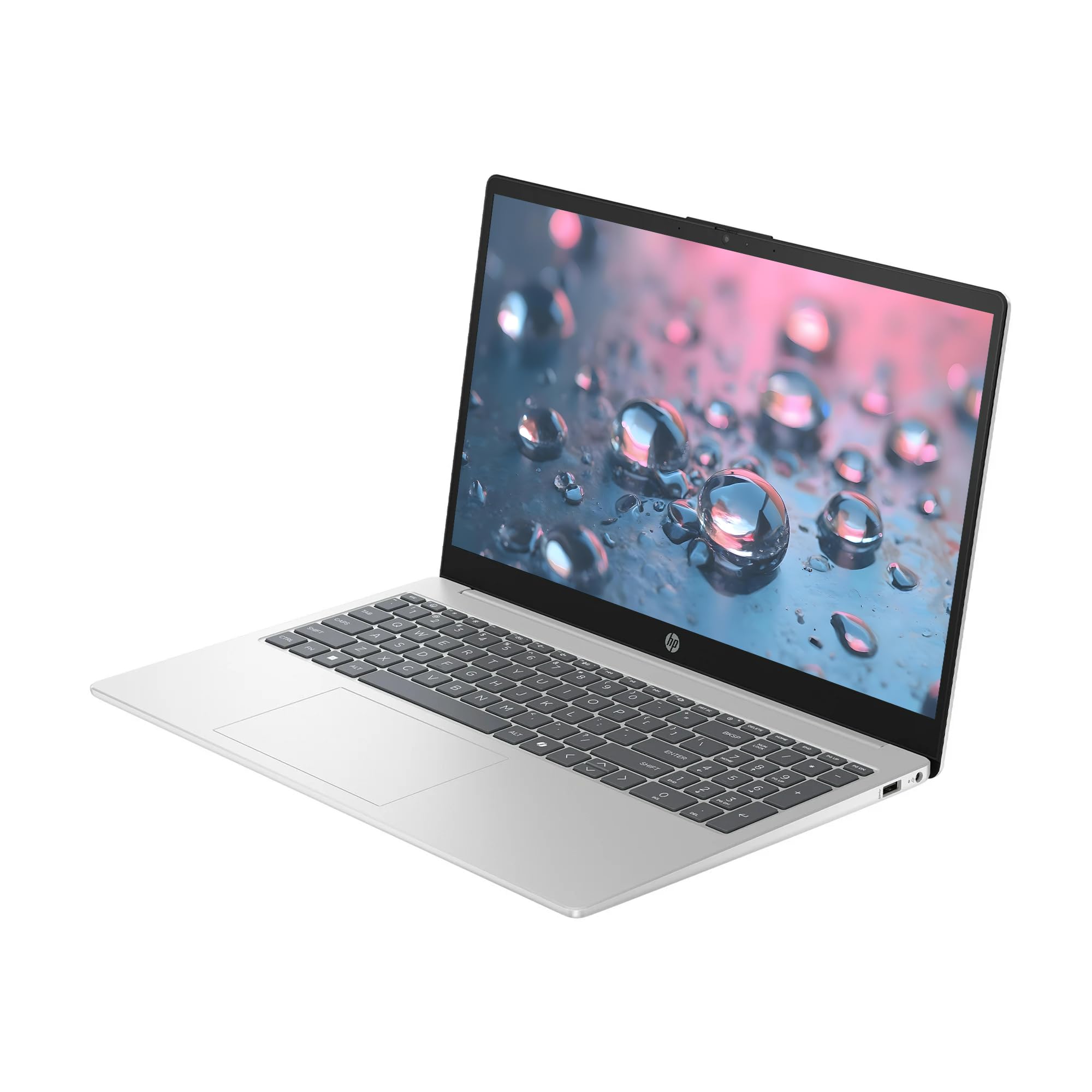 HP 15.6" Touchscreen Laptop with Microsoft 365 & Copilot AI, 8GB RAM 512GB SSD, AMD Ryzen 5, FHD 1920 x 1080 IPS Display, Windows 11 Home, SageNova Earphones, Natural Silver 5