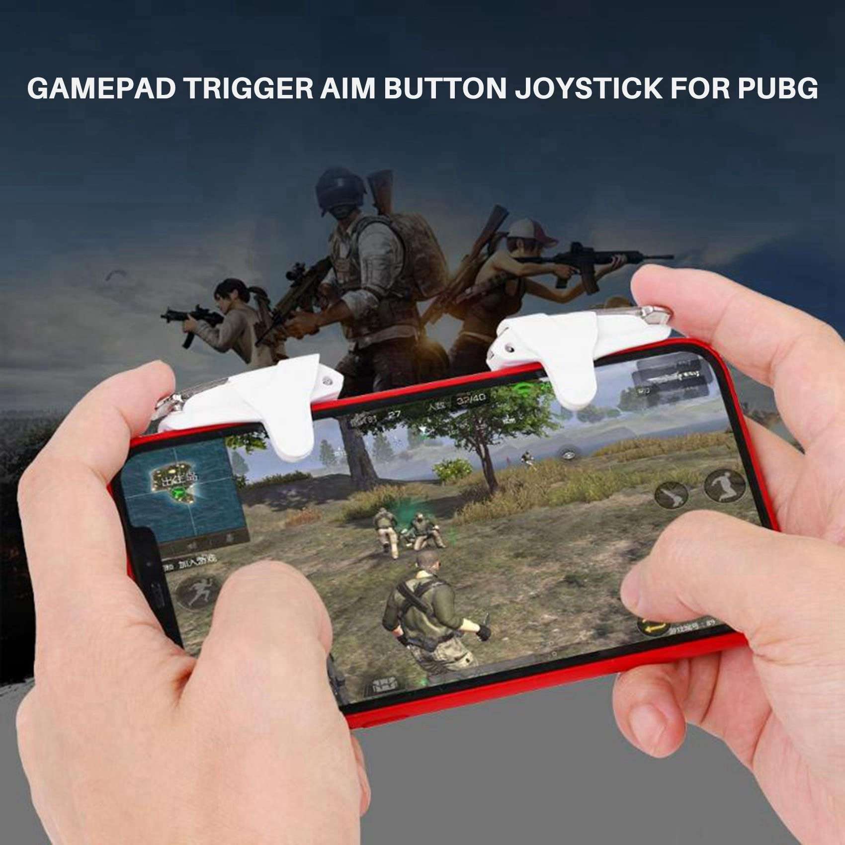 Pubg Gamepad Trigger Aim Button Joystick, 20Pcs Mobile Game Controller - Enhance Your Gaming Experience with This Set! 3