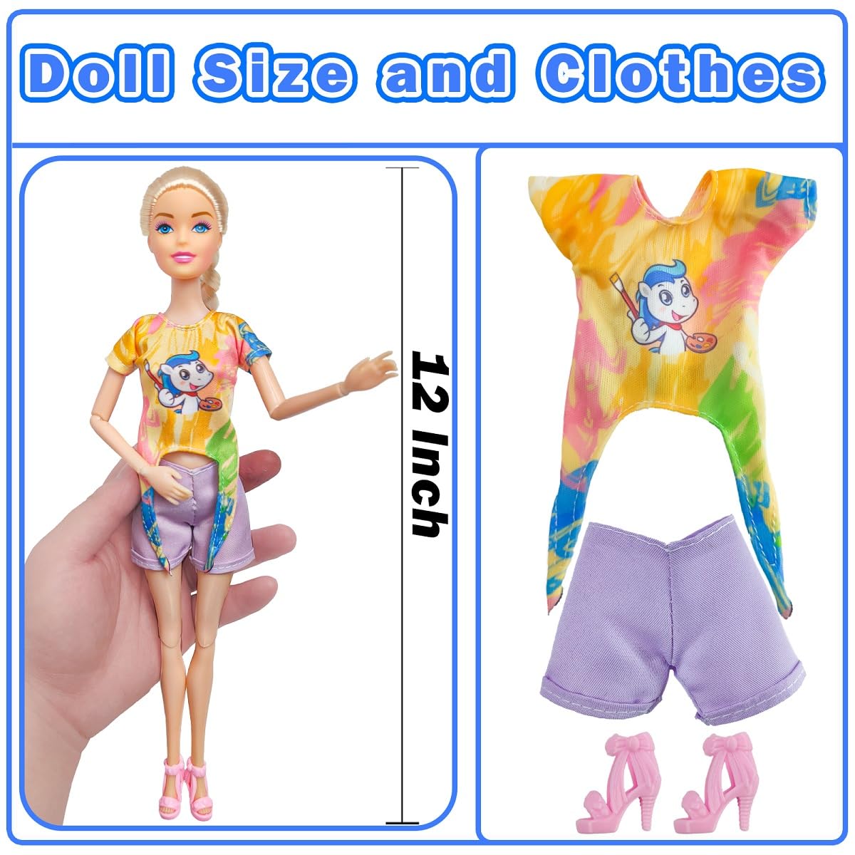 Chioldilly Interactive Family Toy Fun Action Figures Set, Imaginative Educational Family Doll Play, for Kids 3+(Editions F) 4