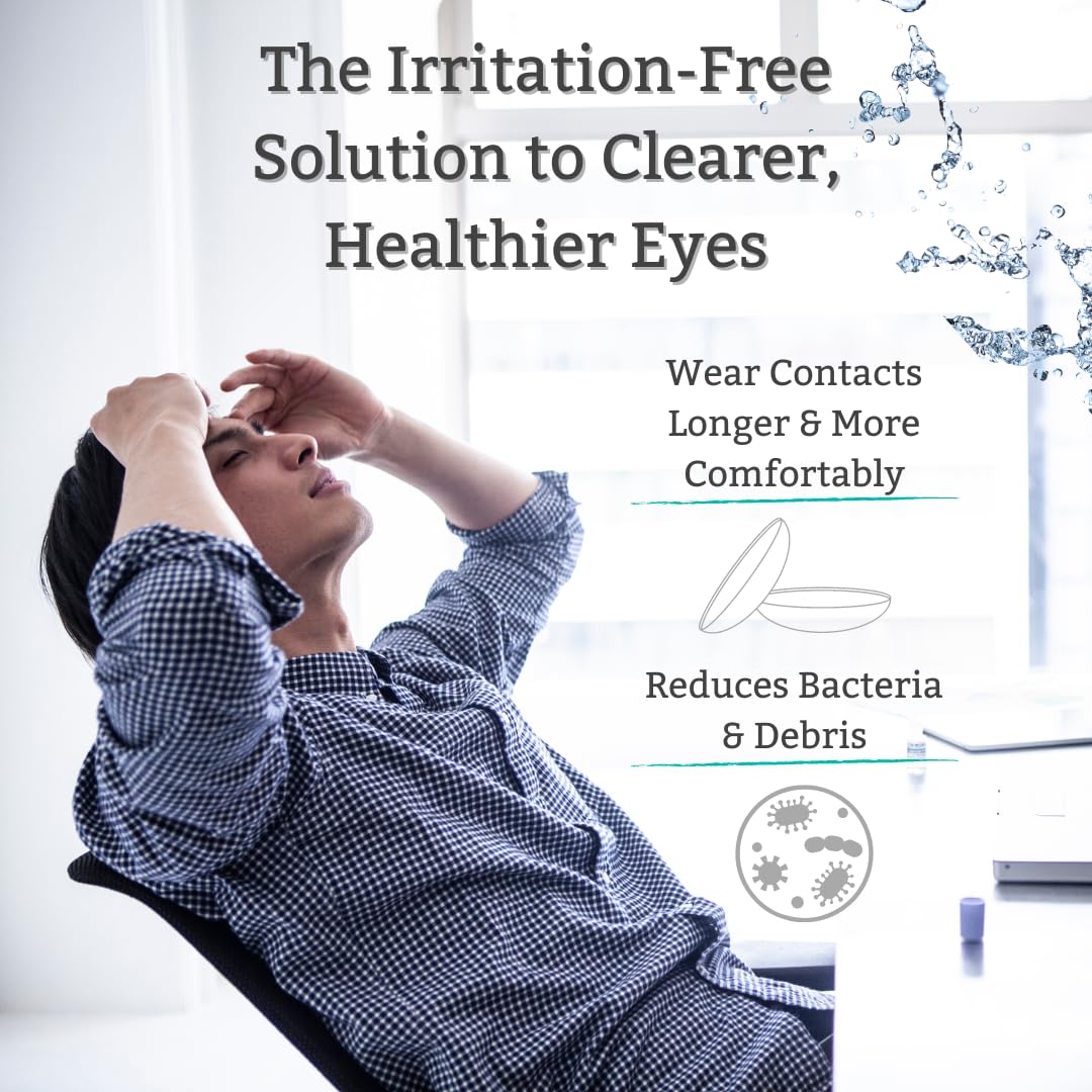 TearRestore Tea Tree HylaWipe Eyelid Wipes - 30 Count | Hydrating Eye Lid Cleanser | Blepharitis Treatment for Eyelids | Eye Lid Cleansing Wipes | Eyes Wipe for Dry, Red, Itchy, And Irritated Eyes 5