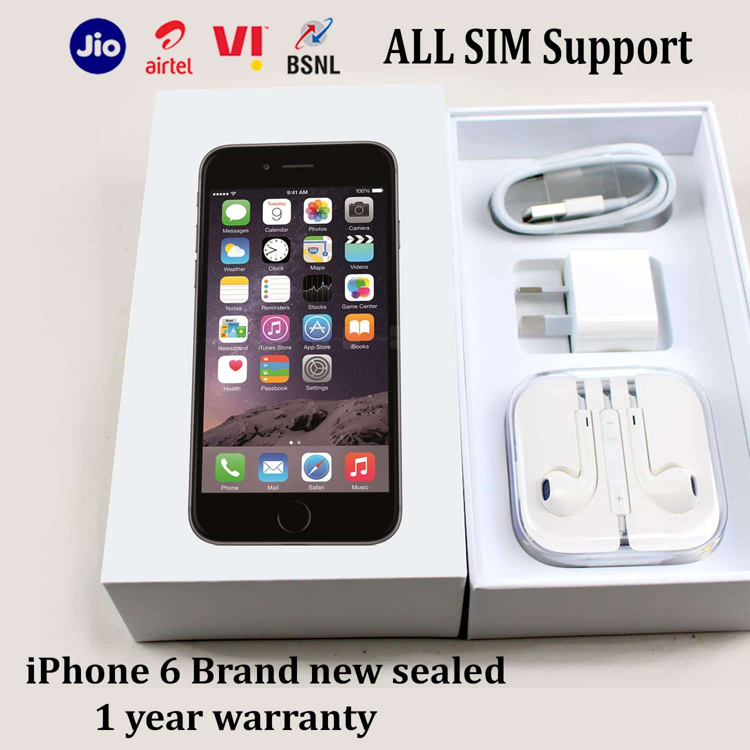 Apple iPhone 6 (64GB) - Space Grey 3