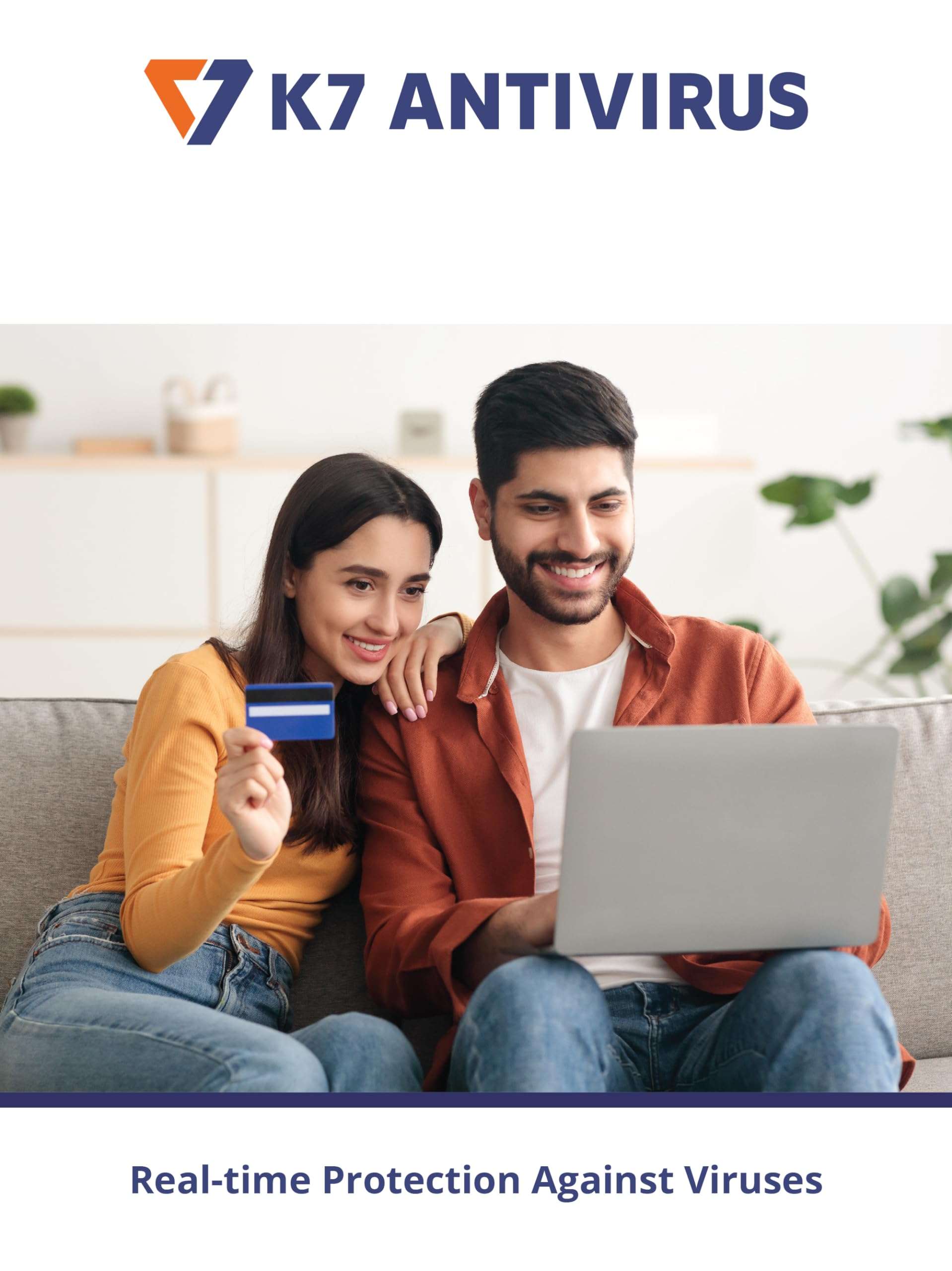 K7 Antivirus Premium Powered By MAT 2025 |3 Users, 3 Years | Virus Protection, Anti-Ransomware, External Device Scanning, Smart Firewall | Antivirus for Laptop, Desktop, PC | Email Delivery in 2 hours 5