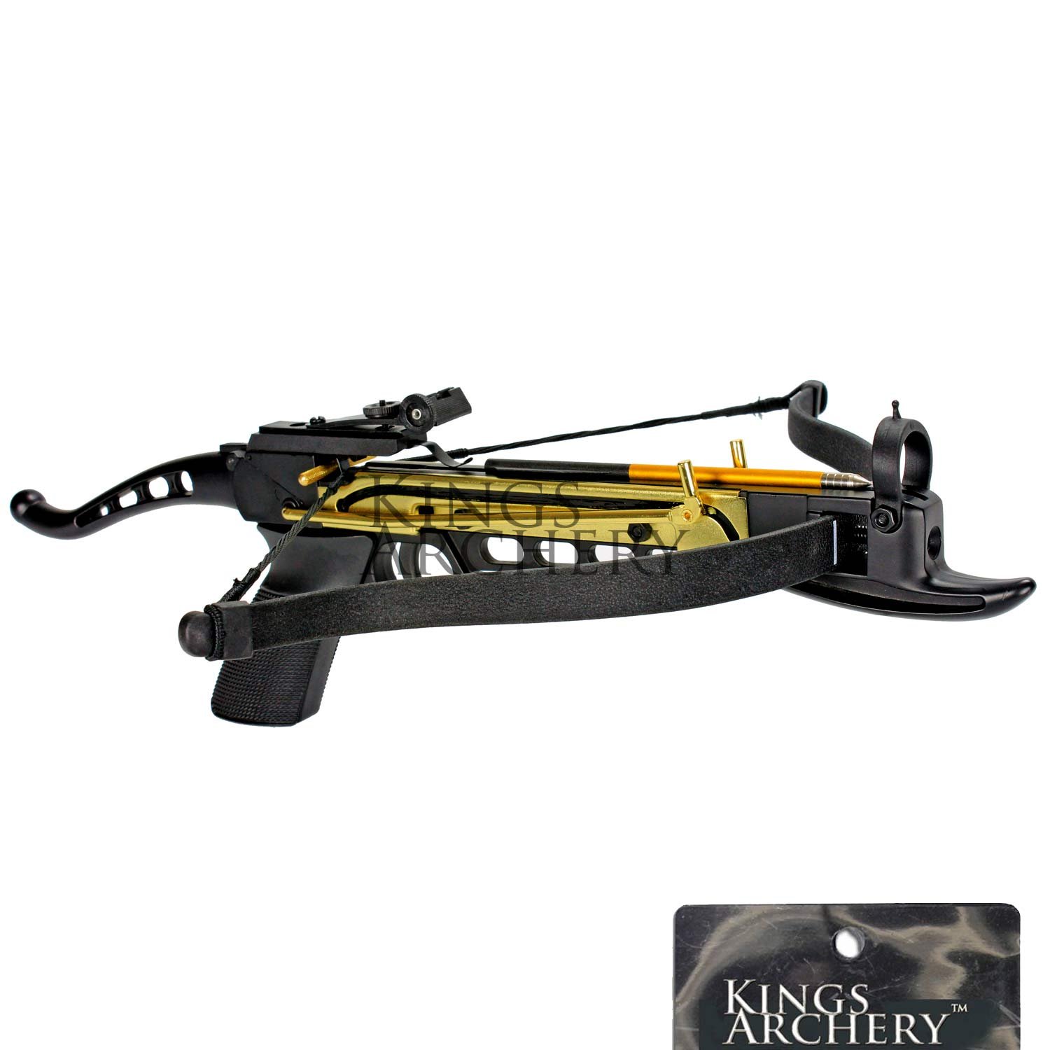 Crossbow Self-Cocking 80 LBS by KingsArchery® with Hunting Scope, and a Total of 63 Aluminim Arrow Bolts + KingsArchery® Warranty 6