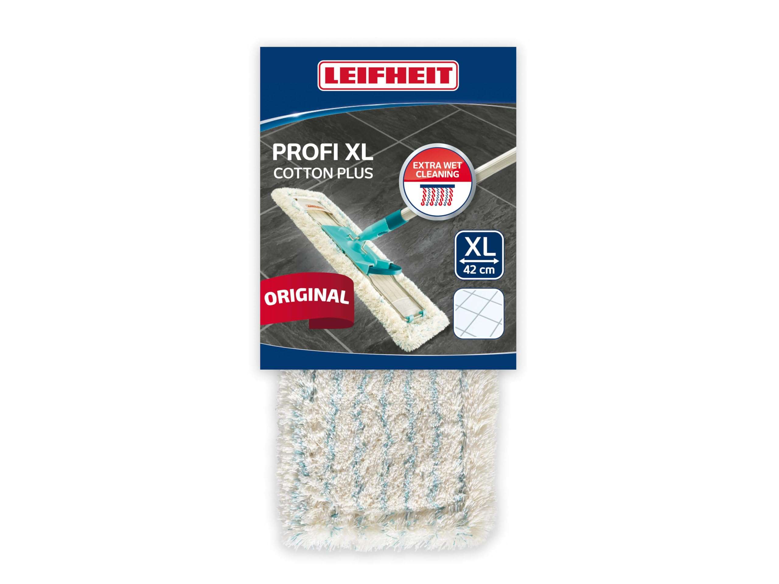 Leifheit Floor Wiper Cover Profi XL Cotton Plus. Wiping Width 42 cm 1