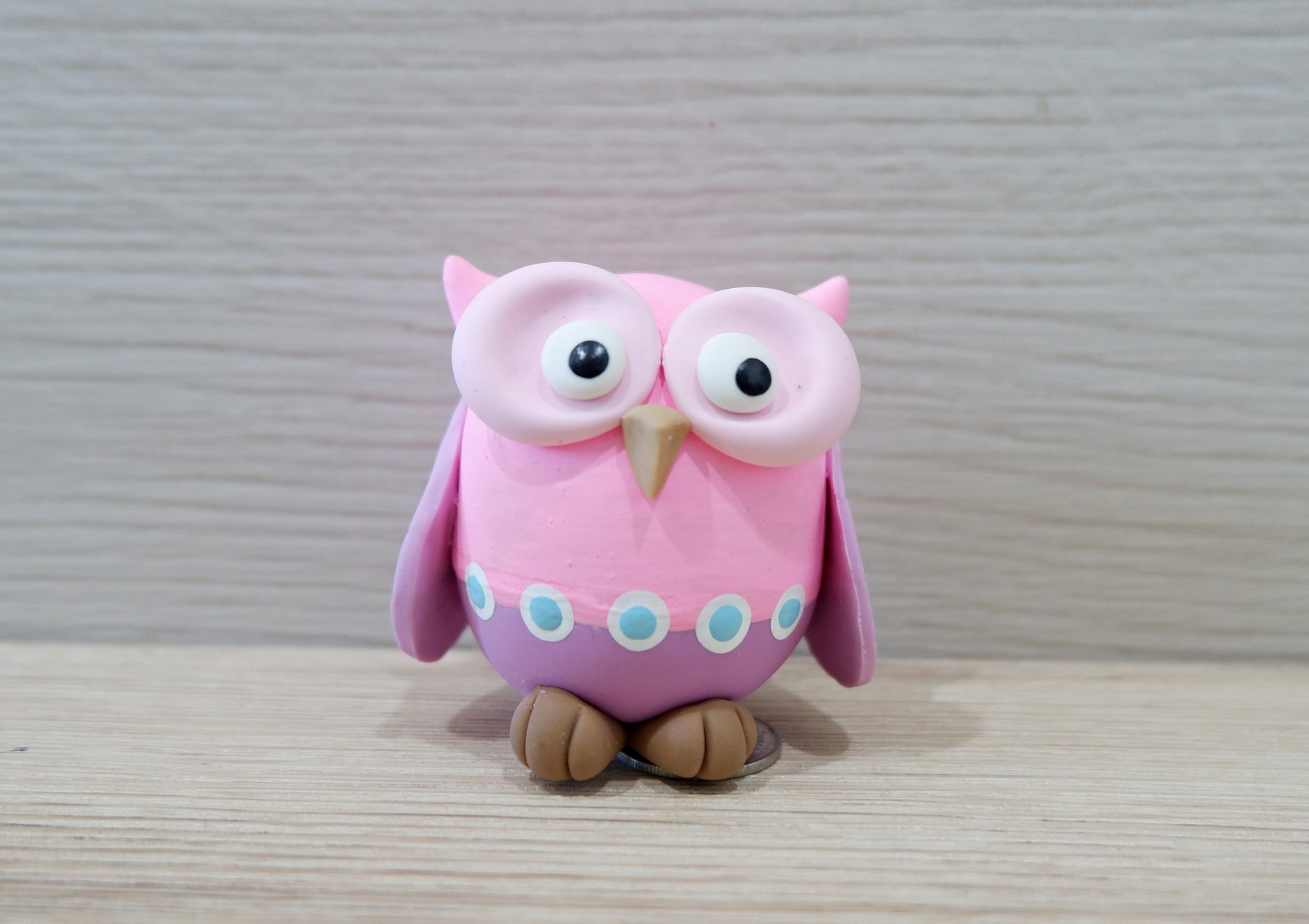 1shopforyou Pink Yowl Clay for Home Decoration, Bedroom Figurines, Garden Decorations, Office Decorations, for Small Animal Lovers no.1 3