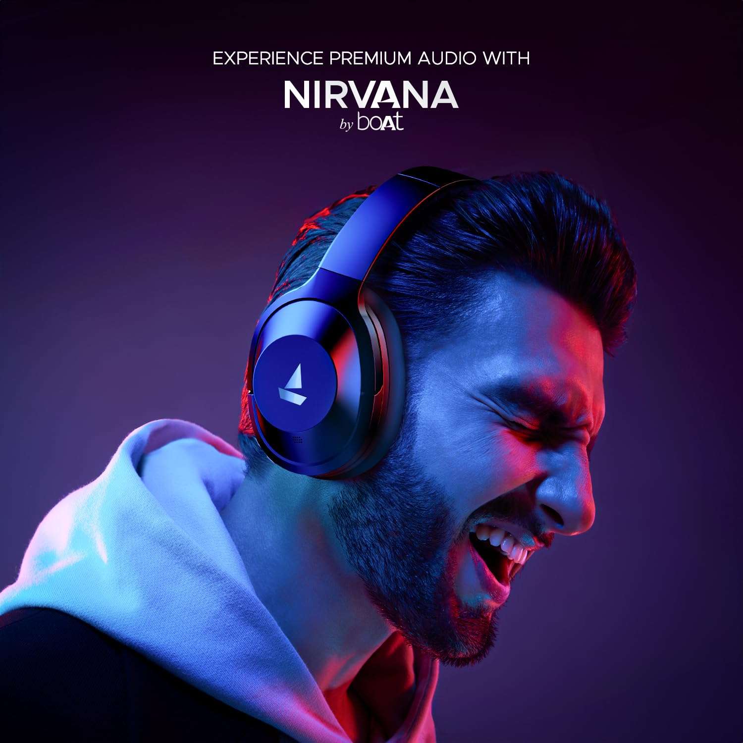 boAt Nirvana 751 ANC Hybrid Active Noise Cancelling Bluetooth Wireless Over Ear Headphones with Up to 65H Playtime, ASAP Charge, Ambient Sound Mode, Immersive Sound, Carry Pouch(Gunmetal Grey) 2