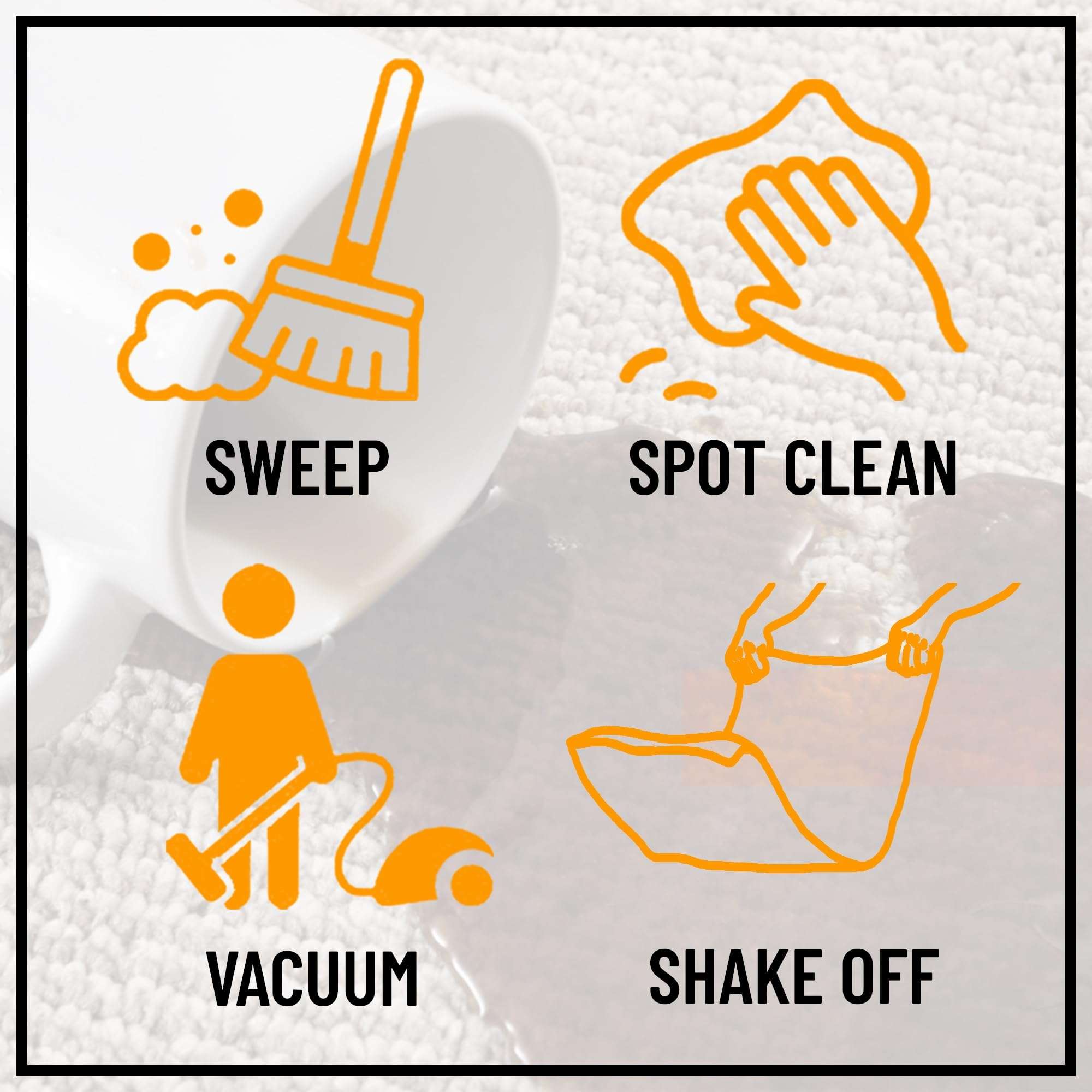 Ottomanson 3'3" x 5' Rugs for Living Room Trellis Area Rug for Bedroom - Non Slip Durable Large Floor Carpet for High Traffic Areas - Indoor Rug for Dining Room Kitchen Kids Playroom, Dark Gray 5