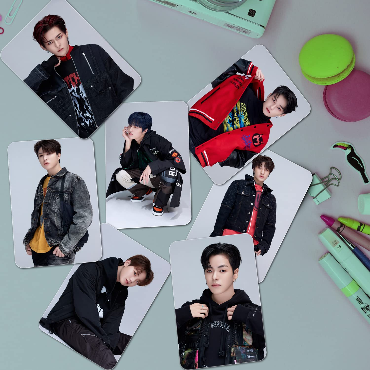 Treasure JIKJIN Song Photocards ( Set of 12 ) + 4 Free Group Photocards 3