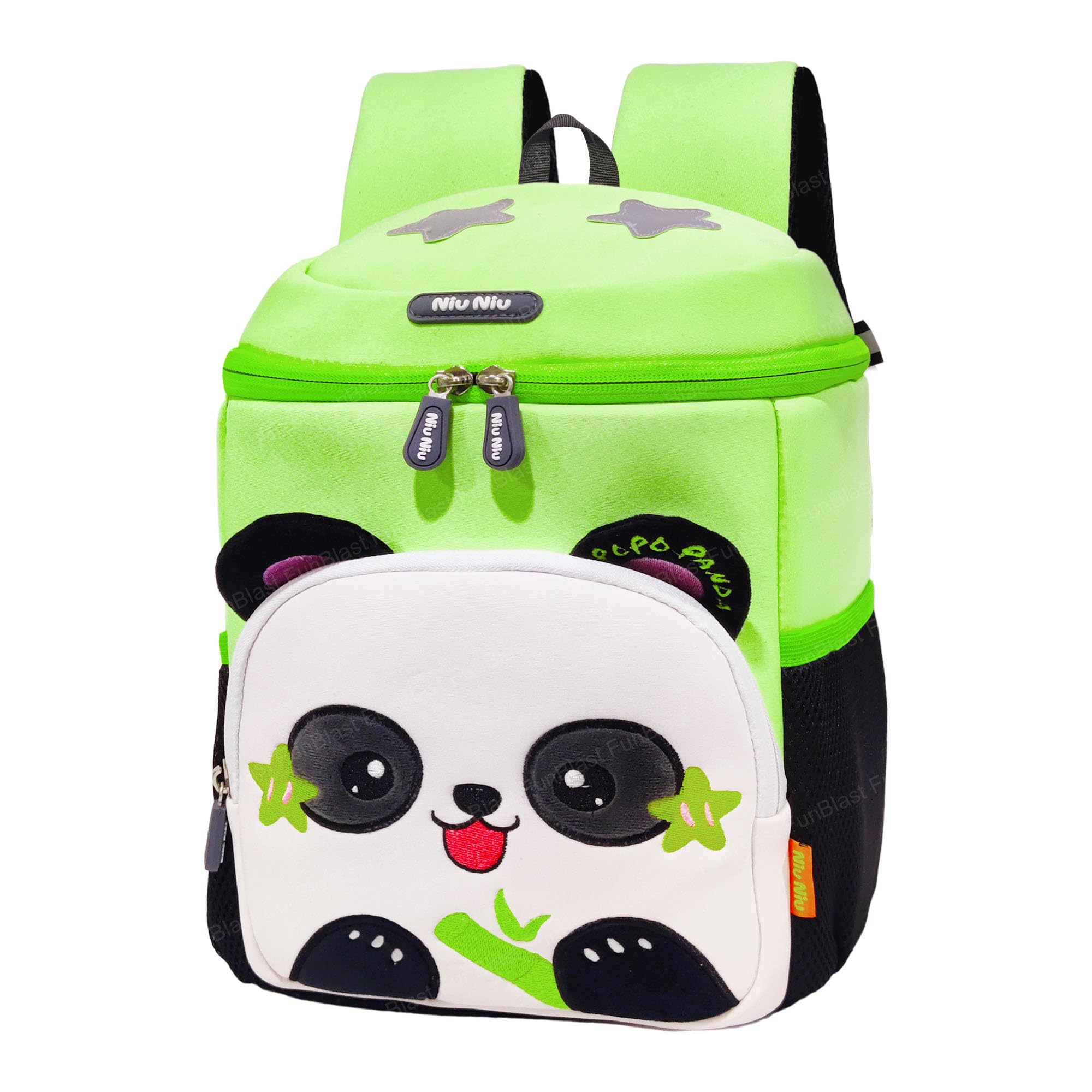 FunBlast Bagpack for Kids – Panda Theme Bags for Small Kids, Bags for Pre-Schoolers, Small Bags for School, Picnic, Travelling Bag for 2 to 7 Years Old Kids (33 X 26 X 16 CM) 1