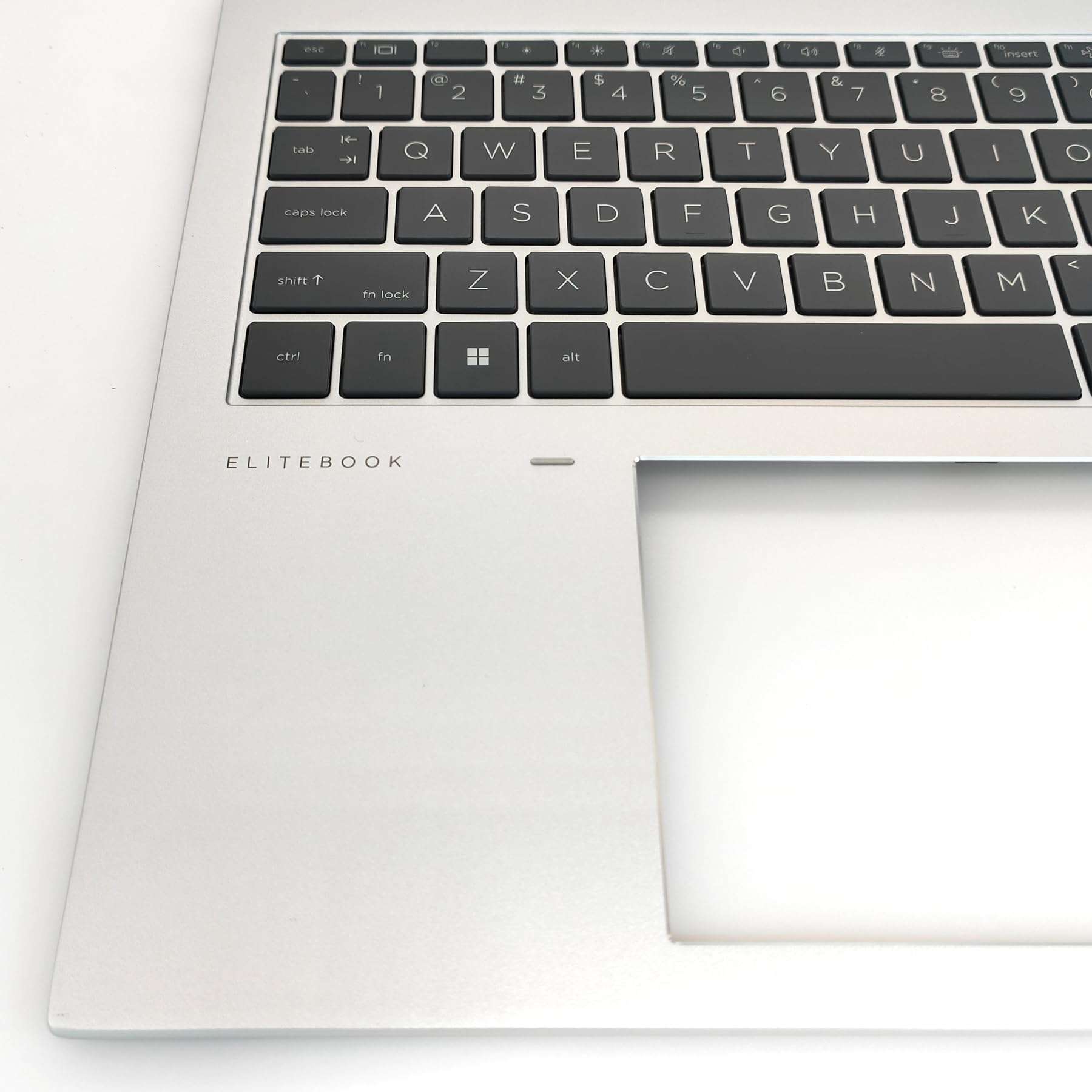Jxjslp Replacement Upper Case Palmrest for HP EliteBook 860 G9 G10 with US Layout Backlit Keyboard Assembly N08145-001 Silver 4