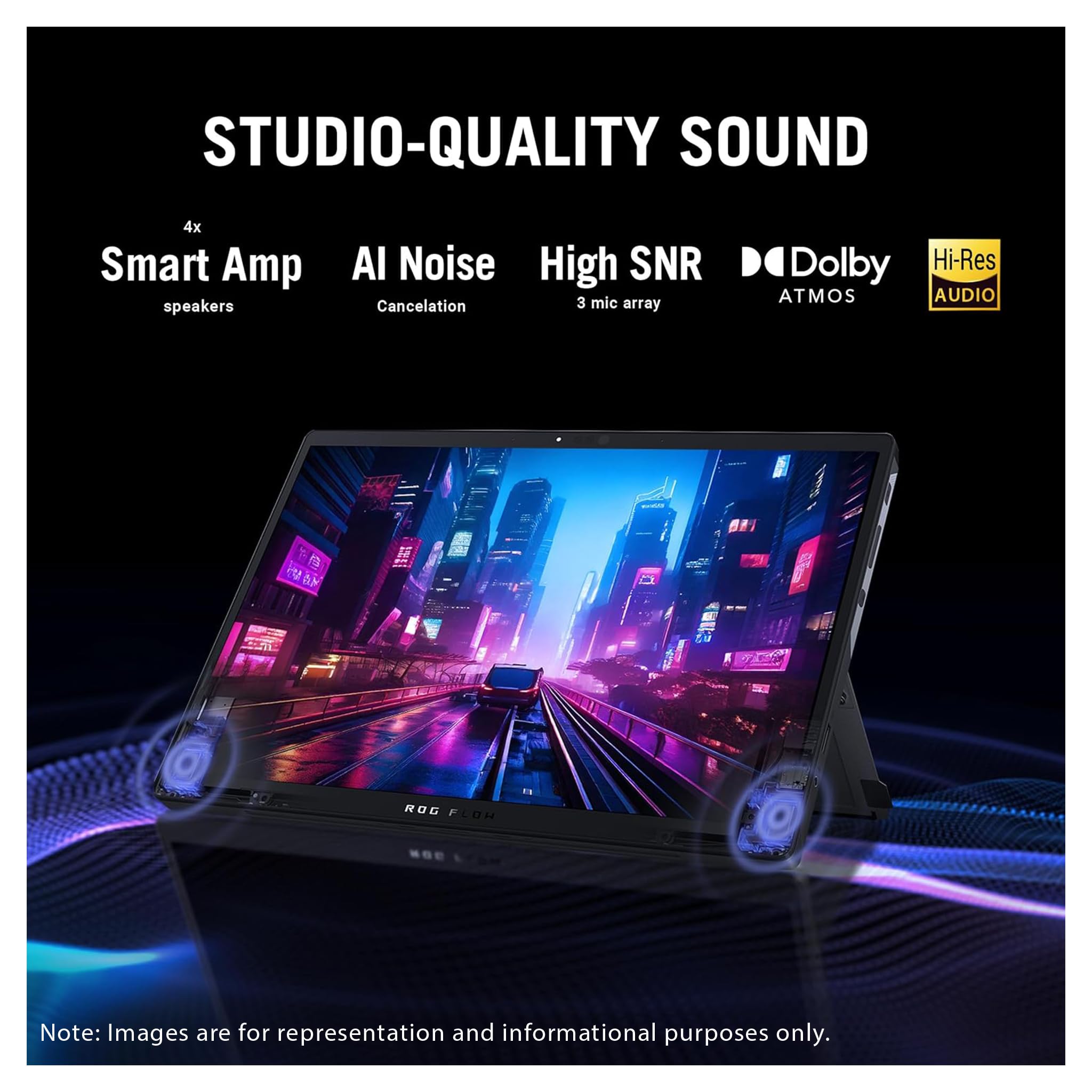 Asus ROG Flow Z13 2-in-1 Gaming Laptop, AMD Ryzen AI MAX 390, 32 GB LPDDR5x RAM, 2 TB PCIe SSD, 13.4'' 2.5K (2560x1600) 180Hz Touchscreen, AMD Radeon Graphics, 1-Zone RGB Keyboard, W11 Home, Off Black 4