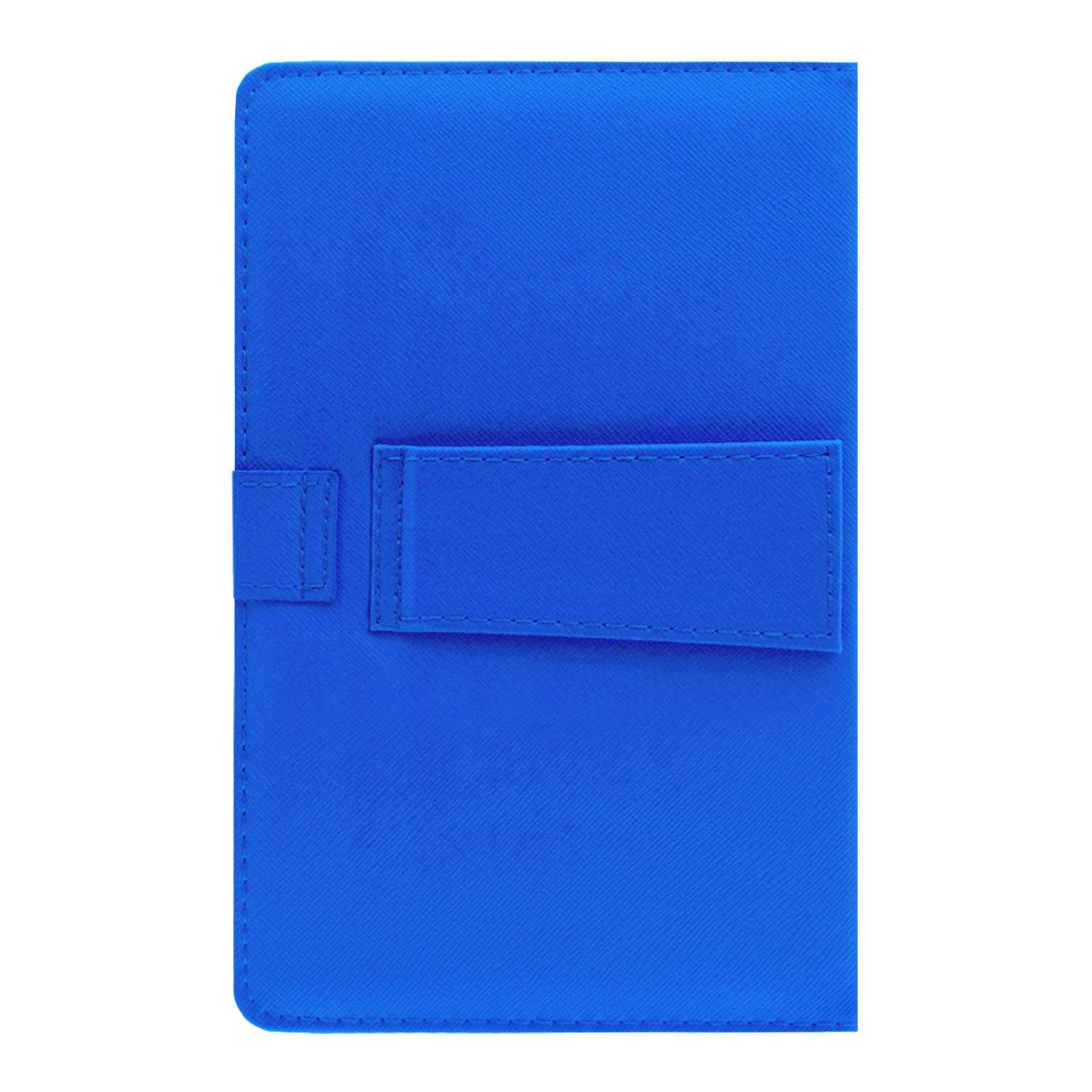 ACM Keyboard Case Compatible with Xolo Q1000 Opus 2 Mobile Flip Cover Stand Plug & Play Device for Study & Gaming Blue 6