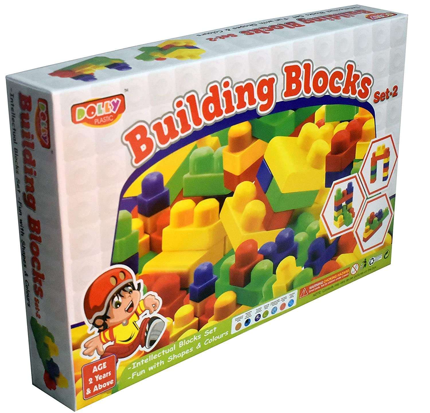 MKY® Big Size Colorful Building Blocks Set-2(Dolly) ;Non Toxic ; Educational Game ; Improves Intellectual Capabilities (Multicolor) ; 2 Years and Above 4