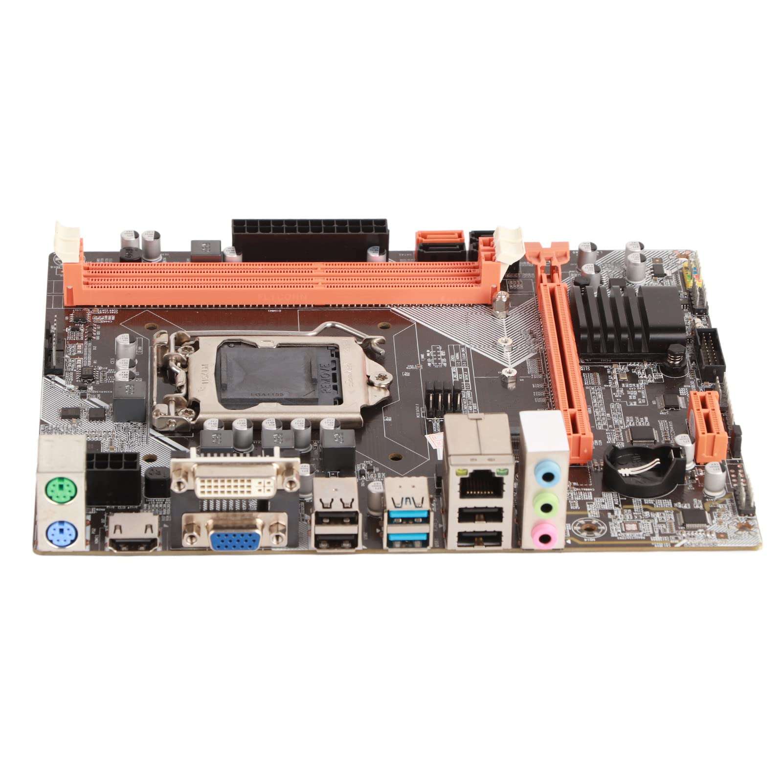 Desktop Motherboard m ATX Motherboard, Computer Motherboard, Desktop Motherboard Desktop Motherboard for Intel B75 M.2 High Speed Hard Disk 1155 Pin USB3.0 SATA3 DDR3 Motherboards 6