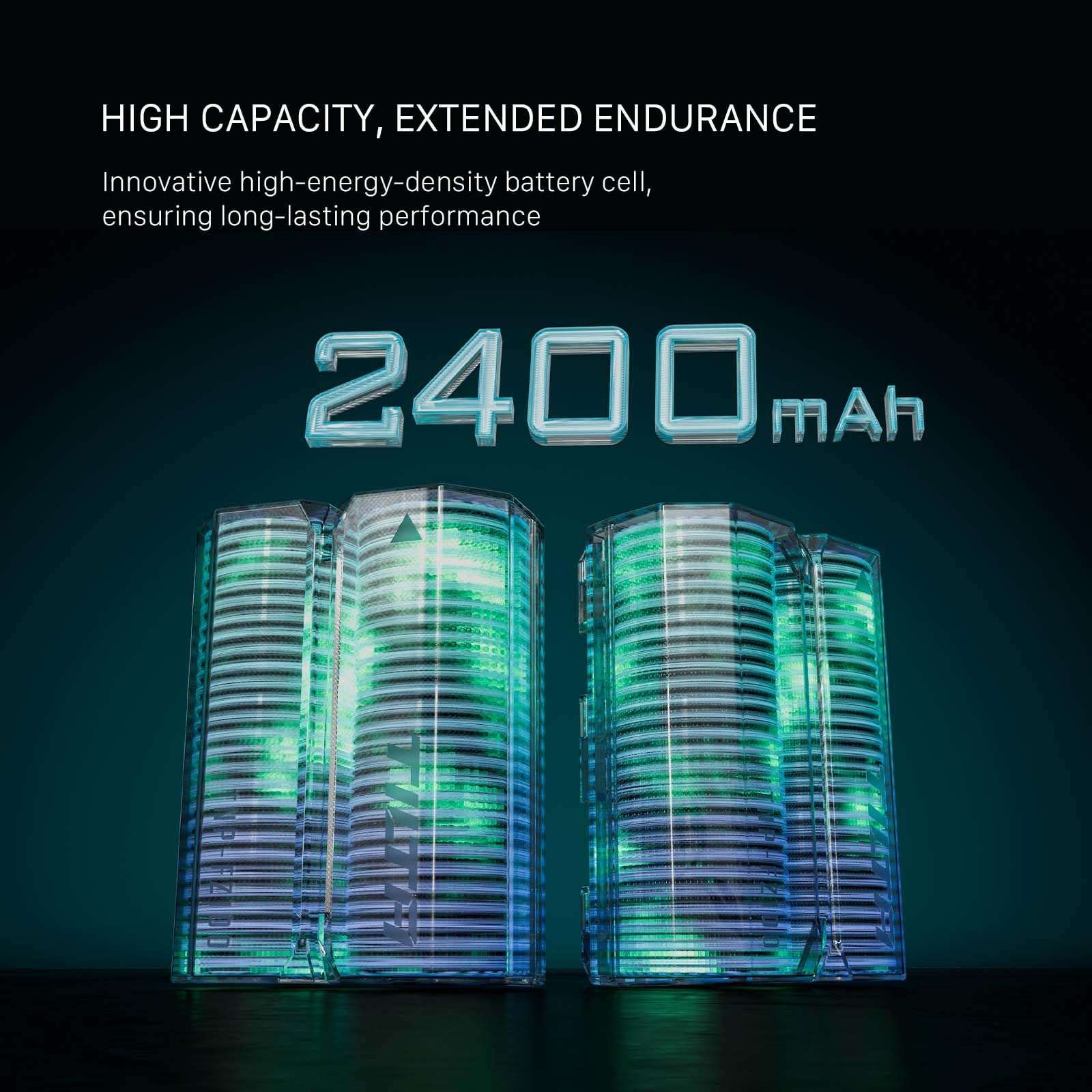 Tilta NP-FZ100 Battery with USB-C Input (2400mAh) - Off White | Works with A6600, A6700, A9, A9 III, A7S III, A7R III, A7C, A7C II, A7 III, A7 IV, A7R IV, A7S III, FX30, FX3, FX30B, A1 II, ZV-E1 5