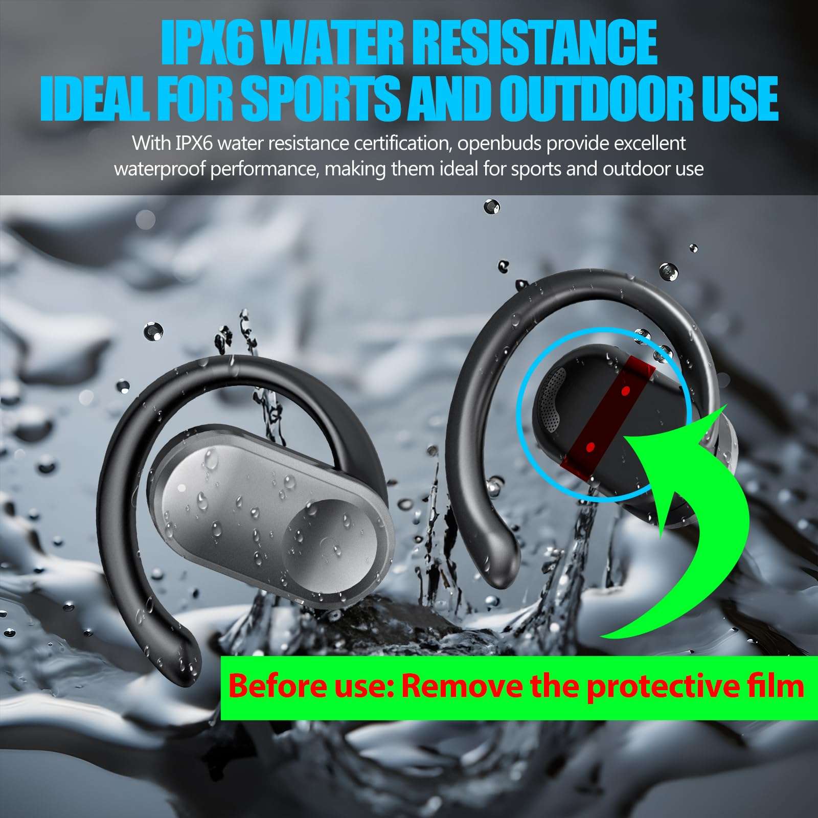 ikedon Open Ear Headphones USB Condenser Microphone, Plug & Play, Studio Cardioid Mic for Recording YouTube Gaming Podcasting (lp13) (lp10) 5