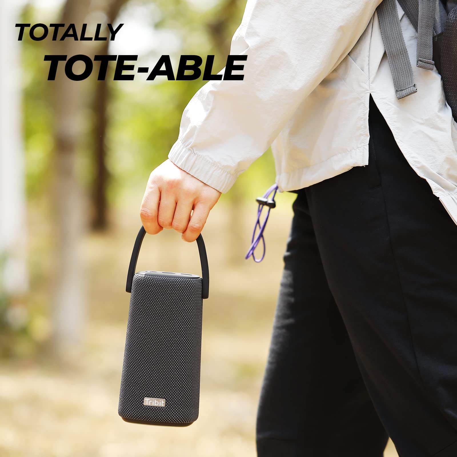 Tribit StormBox Pro Portable Bluetooth Speaker with High Fidelity 360 Sound, Bluetooth 5.3, 3 Drivers with 2 Passive Radiators, Built-in XBass, 24H Playtime, IP67 Waterproof for Outdoors 6