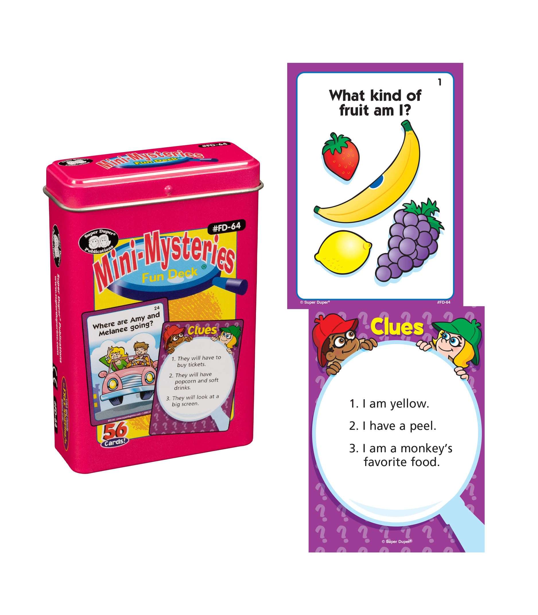 Super Duper Publications | Mini-Mysteries Fun Deck Flash Cards | Educational Learning Resource for Children 2