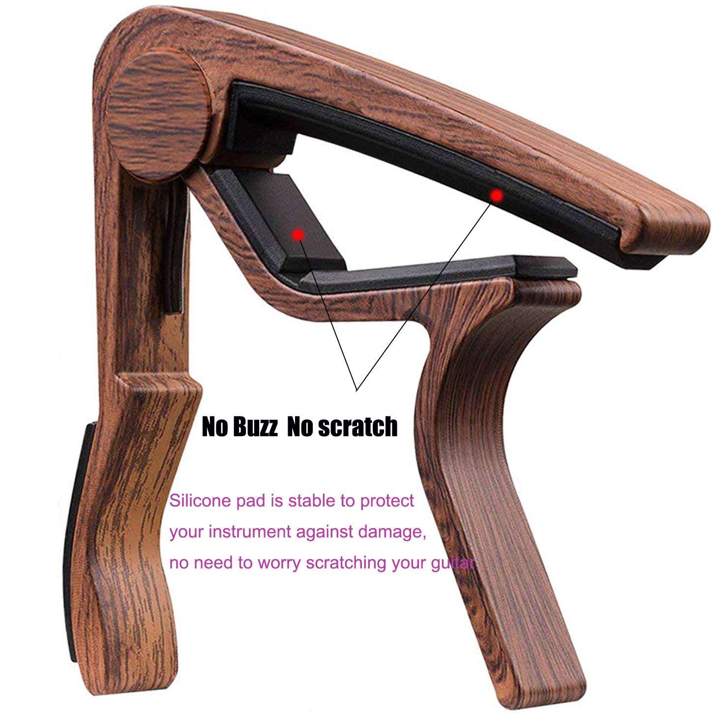 Guitar Capo Acoustic and Electric Guitars Trigger Capo 6 String Guitar Capo 2