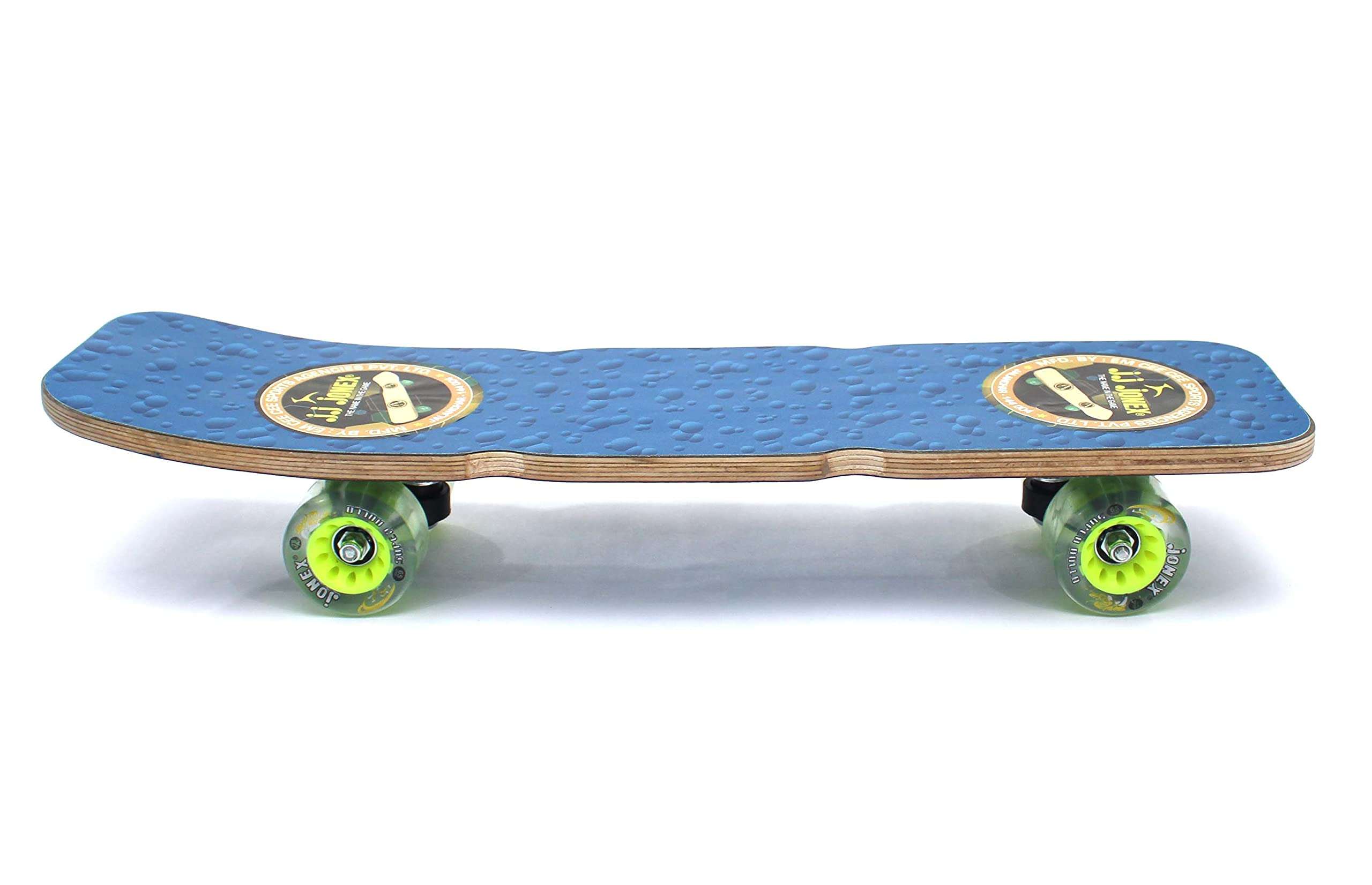 JJ Jonex Wooden Skateboard, Skateboard for Senior, Skating Board (Multicolor, Rollo Curved Medium) 2