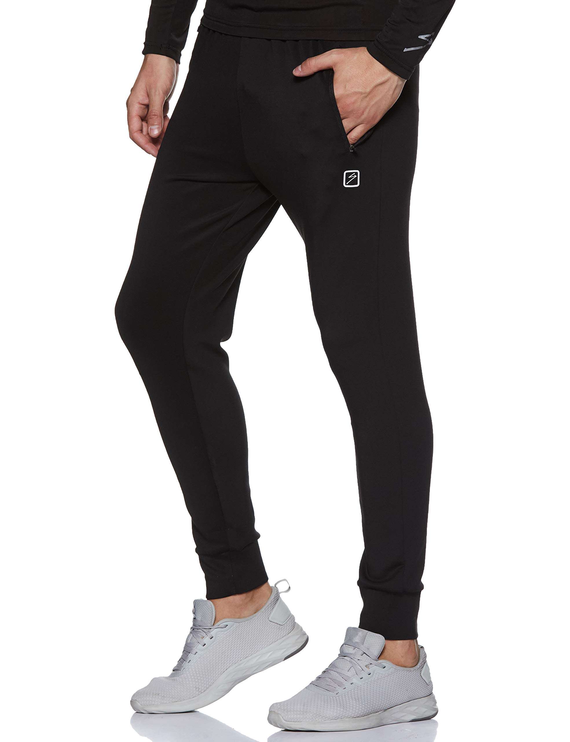 SG MTP002 Blend Track Pant Black, L (Multicolour) 3
