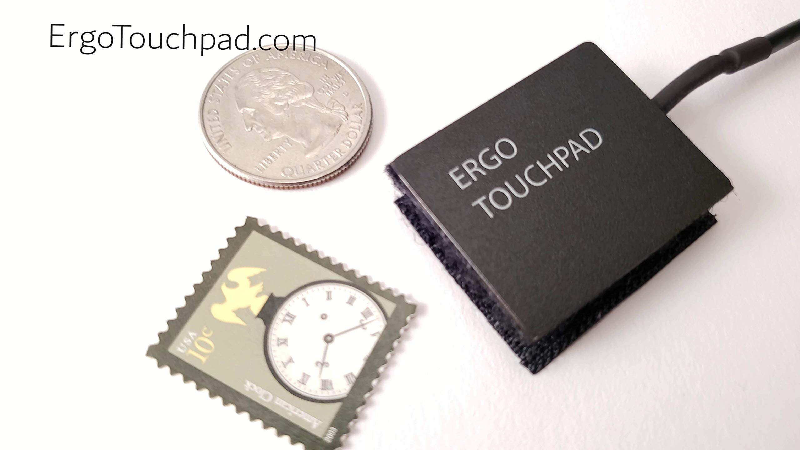 Mini USB Computer Touchpad, Trackpad, Mouse, Wired, 1.1 x 1.3 inches Ergo Touchpad ETP001MTPUSB 6