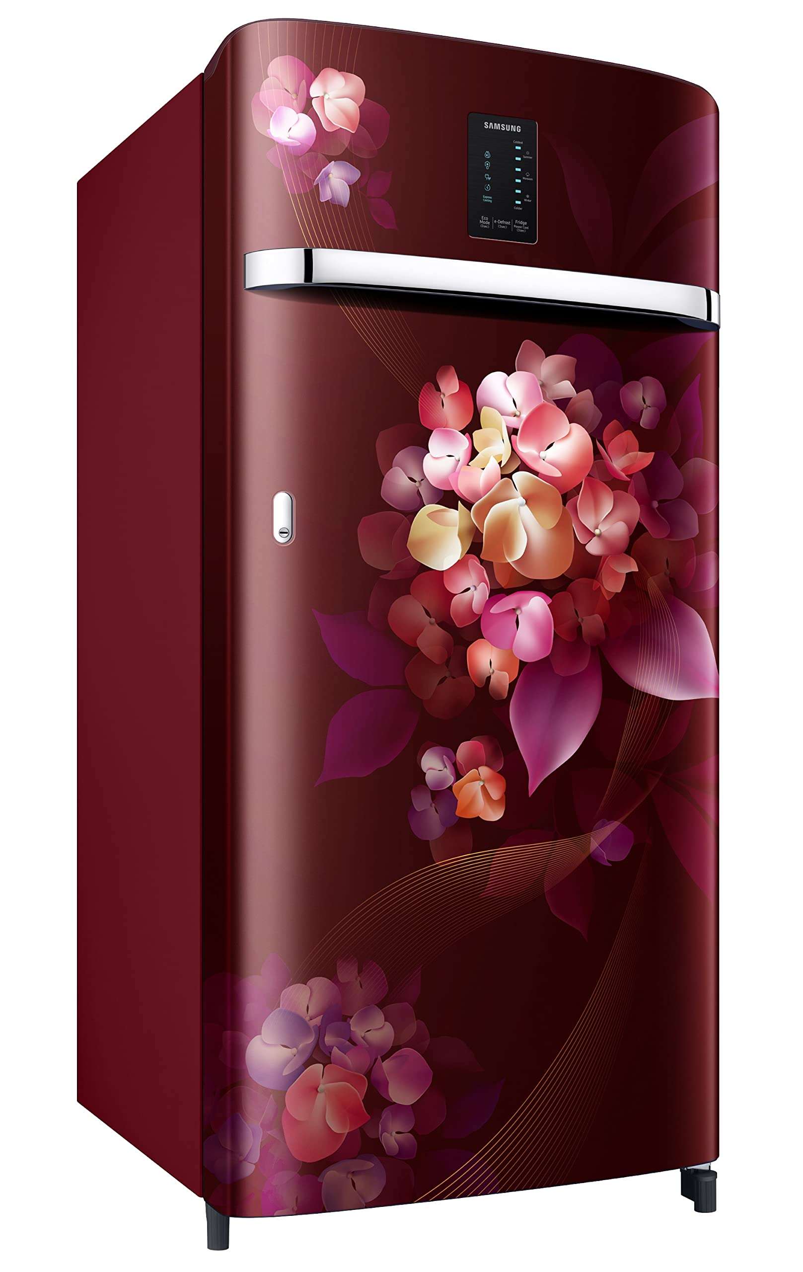 Samsung 189L 4 Star Inverter Direct-Cool Single Door Digi-Touch Refrigerator Appliance (RR21C2E24HT/HL,Hydrangea Plum) 2023 Model 6