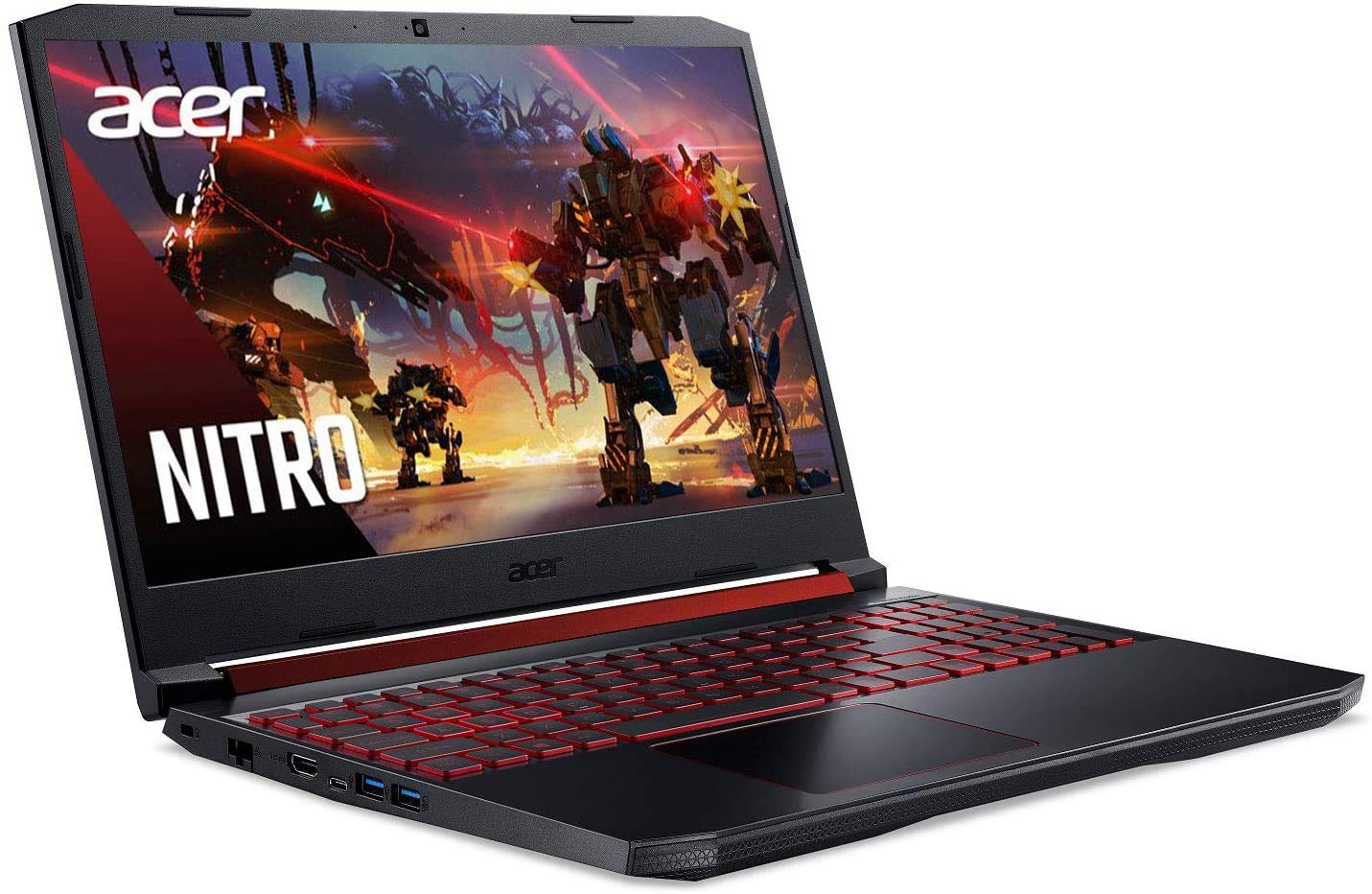 Newest Acer AN515 Nitro 5 Gaming Laptop 15.6" FHD IPS Display 9th Gen Intel Core i5-9300H NVIDIA GTX 1650 4GB GDDR5 12GB DDR4 256GB NVMe SSD + 1TB HDD Backlit Keyboard w/ Ontrend 32GB USB Drive 2