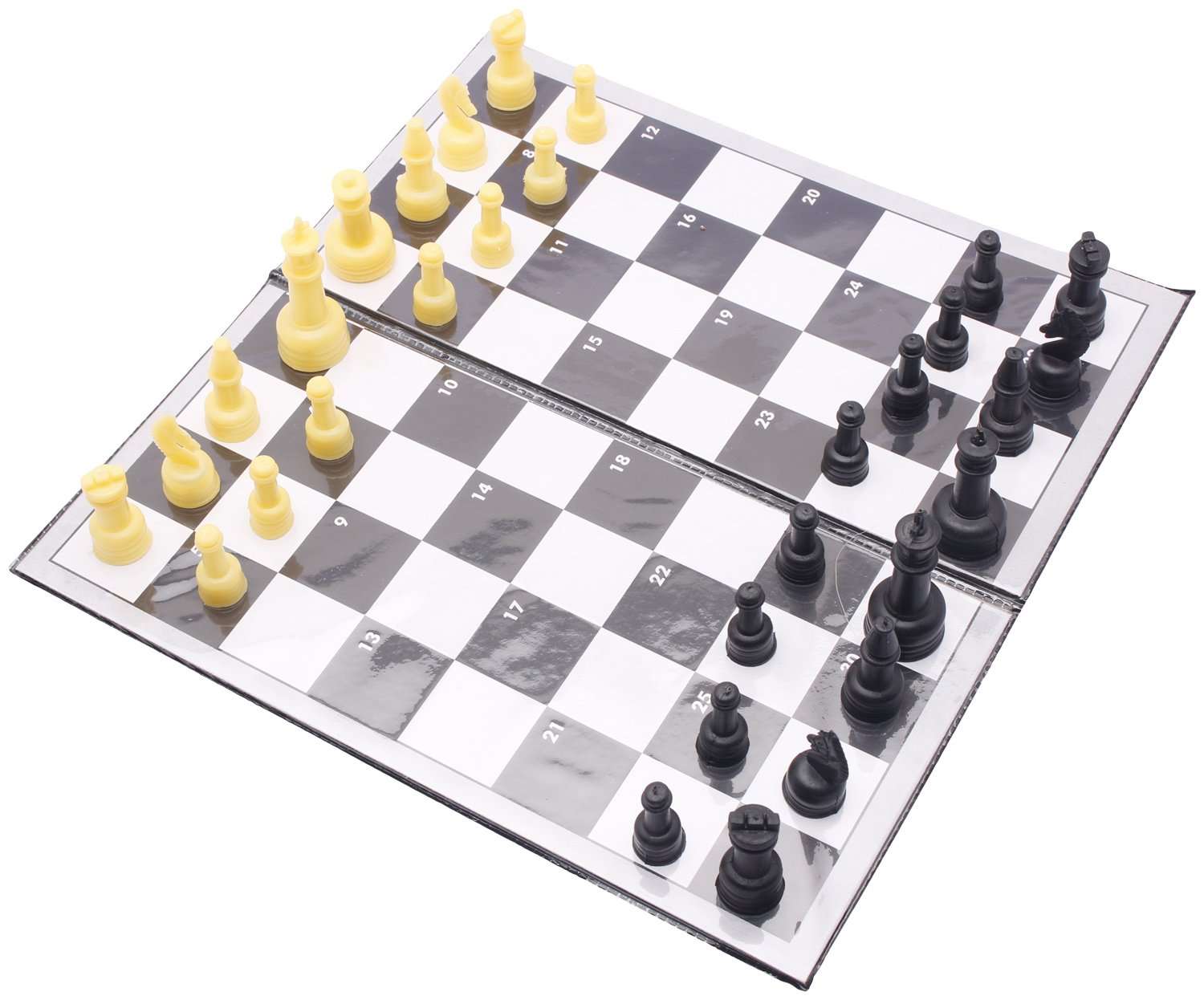Upheavel Chess and Checkers Board Game (Multicolour) 3