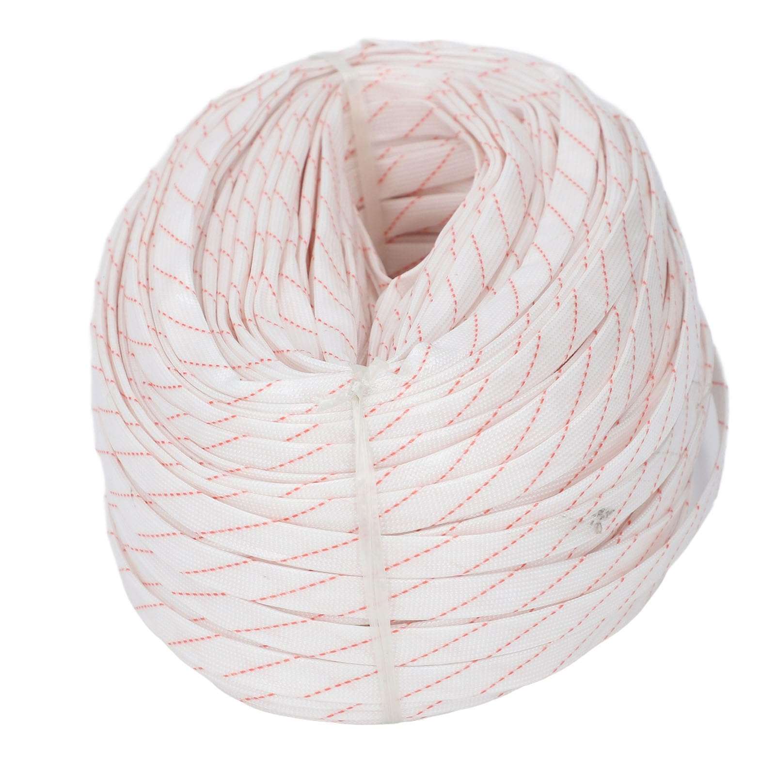 High Temperature Braid Sleeve 6mm Inner Diameter Flexible Insulated Cable Sleeve 100m Length Coated with PVC Resin Ideal for Electric Heaters Electron Beam Cables 3