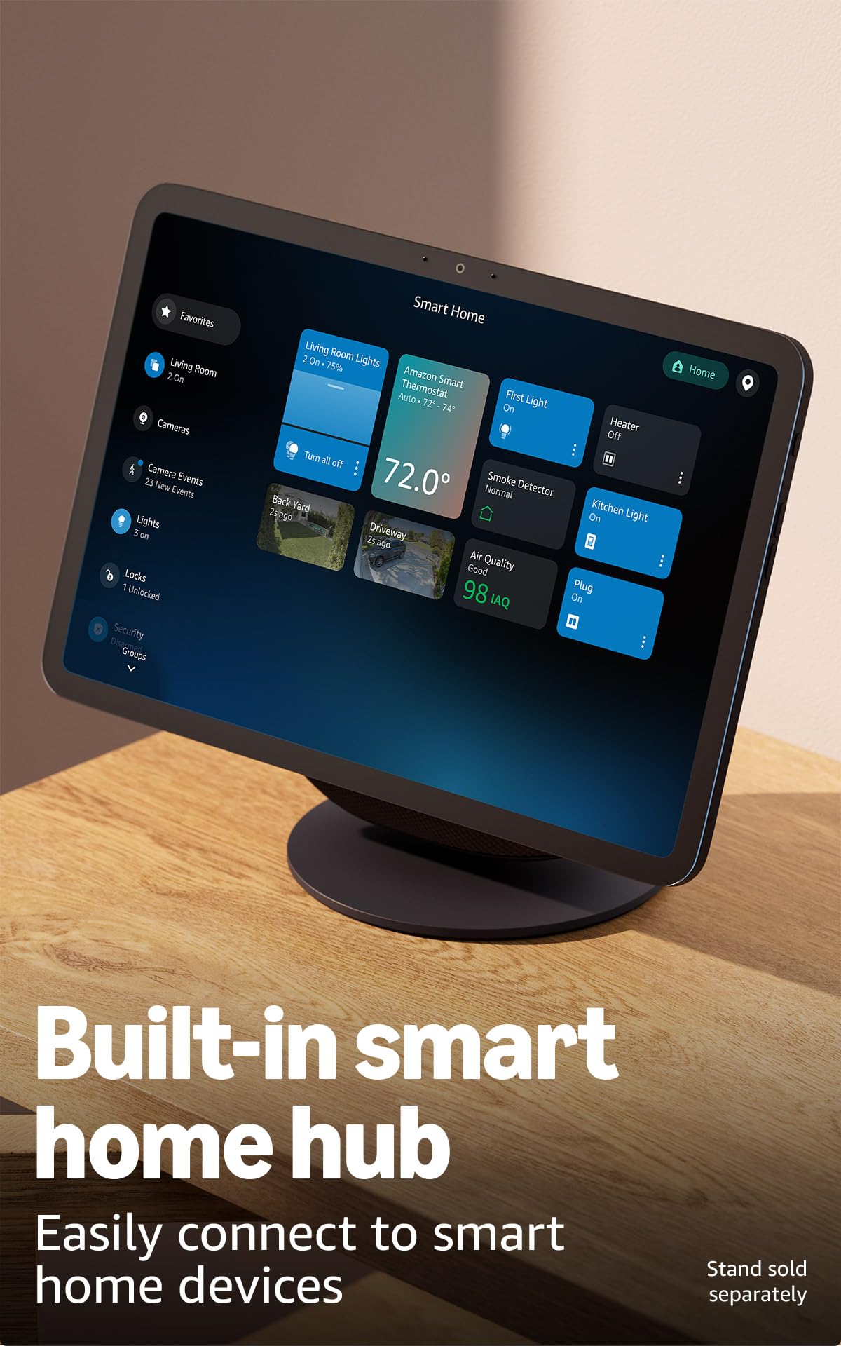 Amazon Echo Show 11 (newest model), Vibrant Full-HD 11" display with more viewing area and spatial audio, Designed for Alexa+, Graphite 5