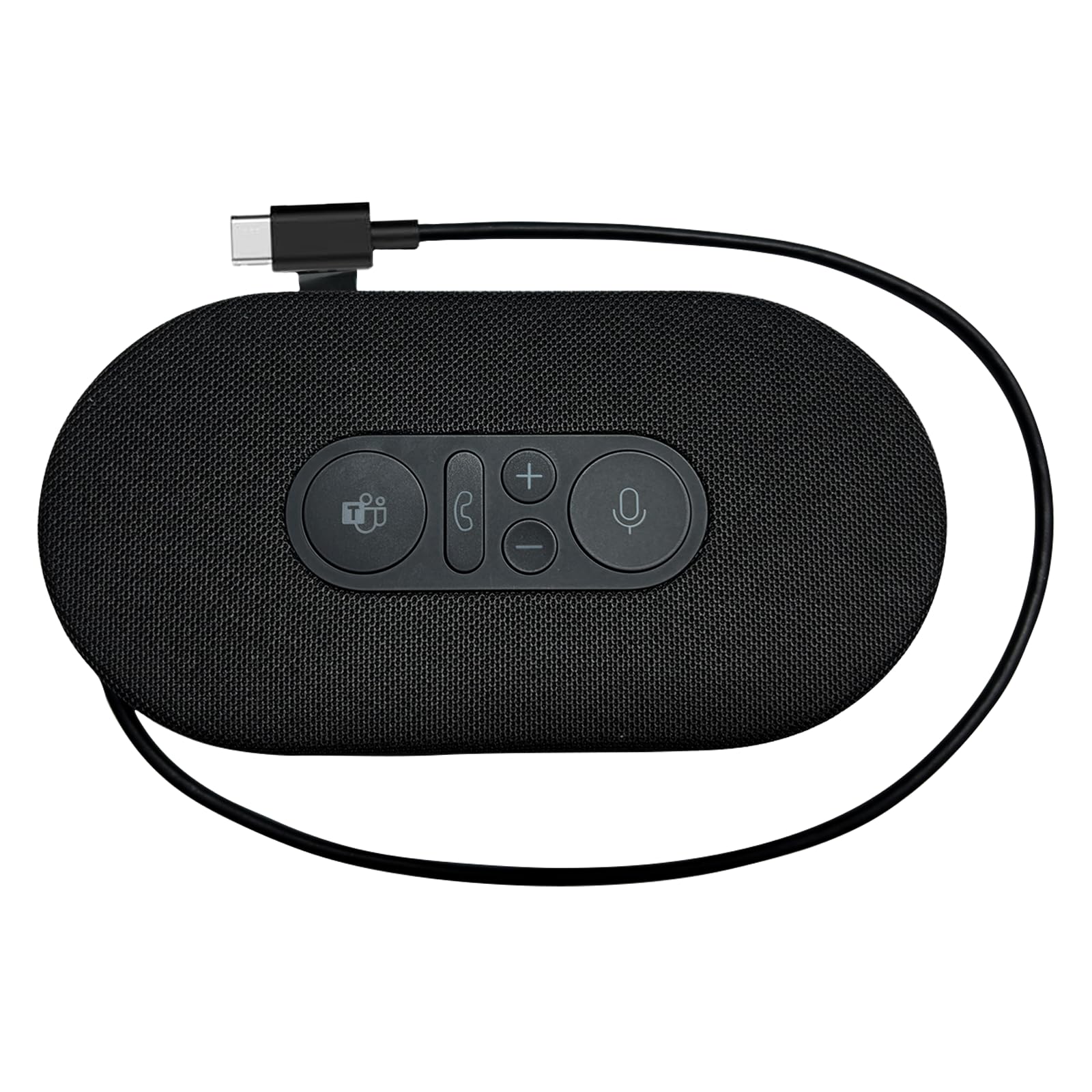 Modern USB-C Speaker for Microsoft USB-C Speaker(8KZ-00001),2-Way Compact Stereo Speaker for Business Team Meeting, Call Controls, Noise Reducing Microphone,Wired USB-C for Windows 10/11(Black)