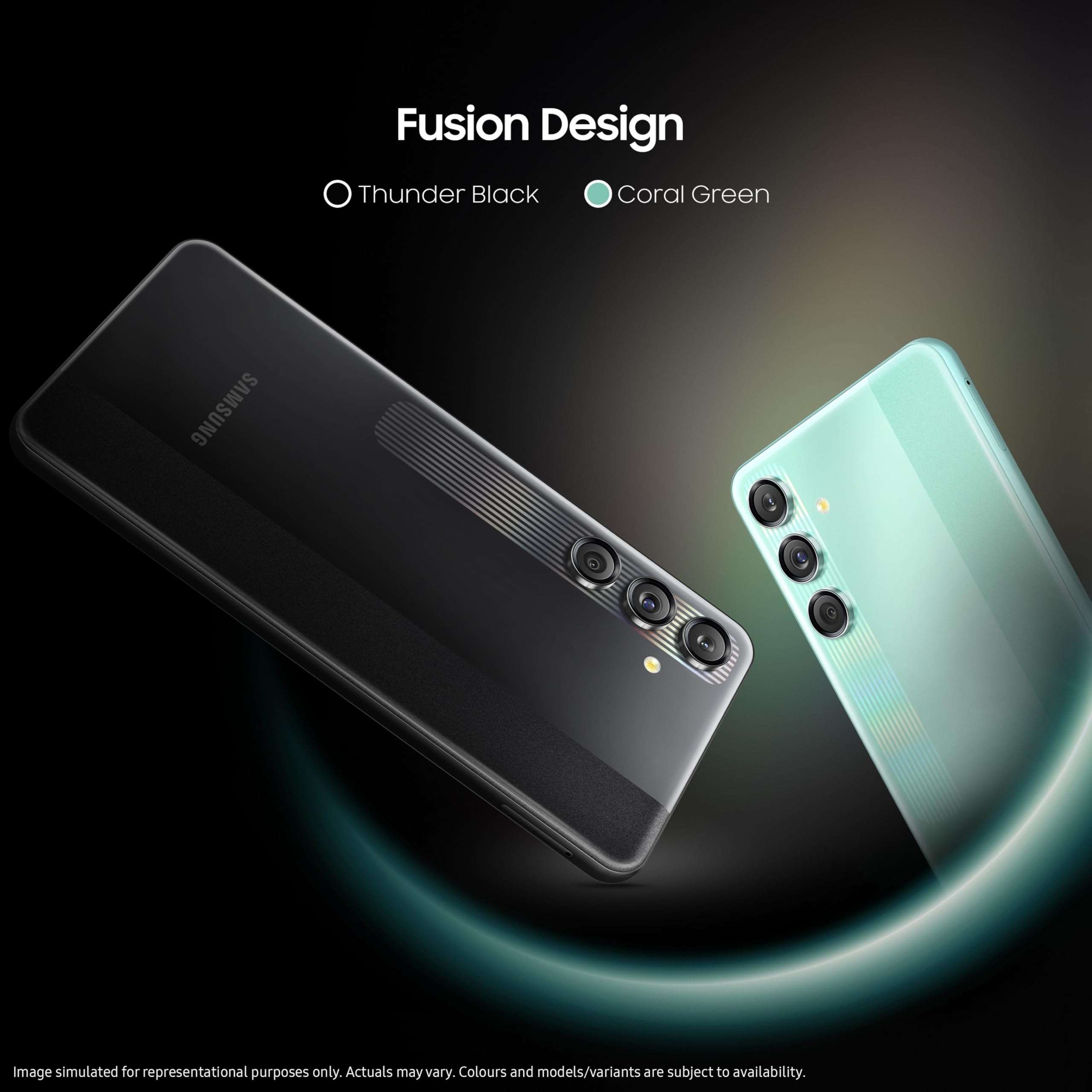 Samsung Galaxy M55s 5G (Thunder Black,8GB RAM,128GB Storage) | 50MP Triple Cam| 5000mAh Battery| Snapdragon 7 Gen 1 | 4 Gen. OS Upgrade & 5 Year Security Update| Super AMOLED+ Display| Without Charger 4