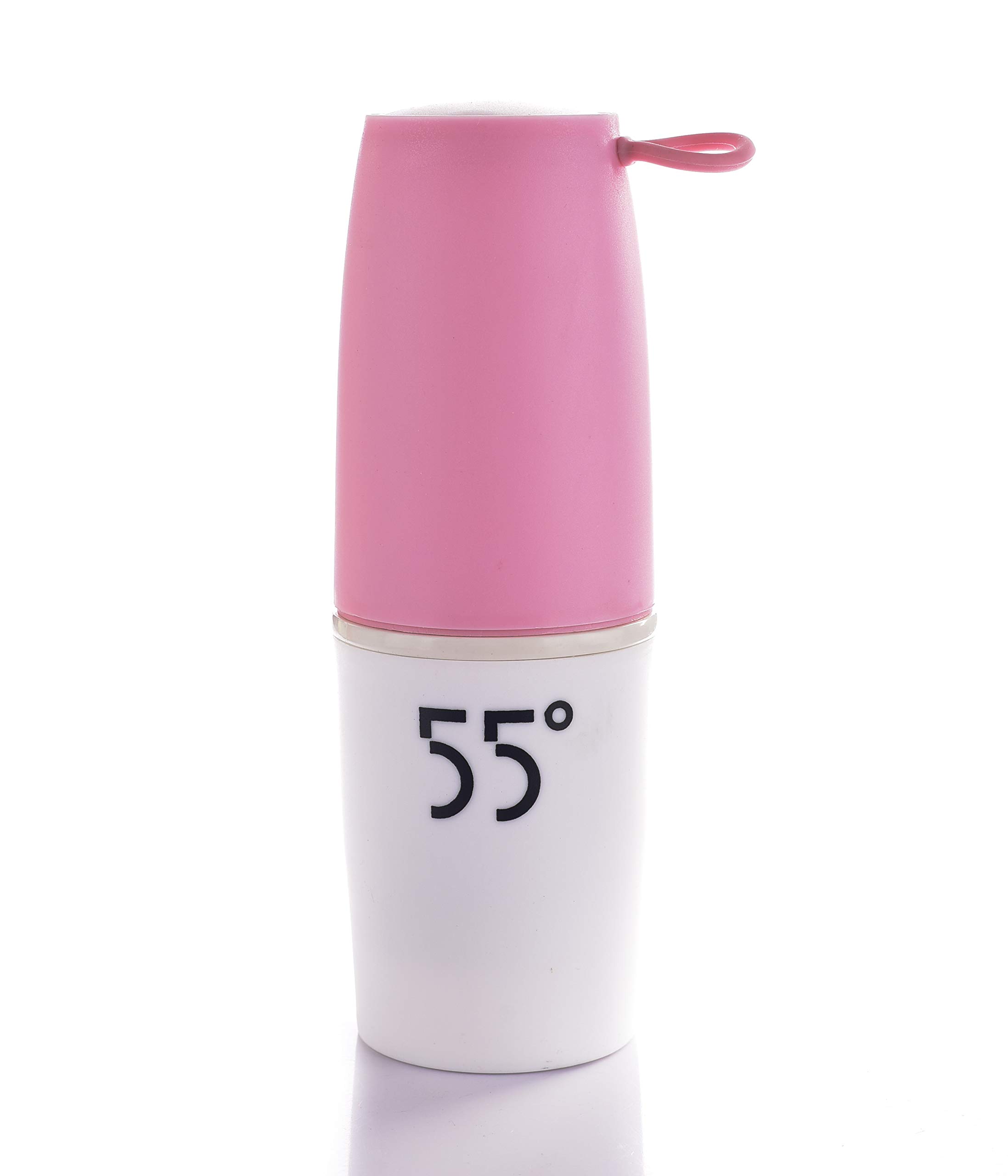 IRIS Shake Cup Stay Constant 55 Degree Water Cup Rapid Cooling Temperature to 131 Degree Fahrenheit Stainless Steel Water Bottles 1