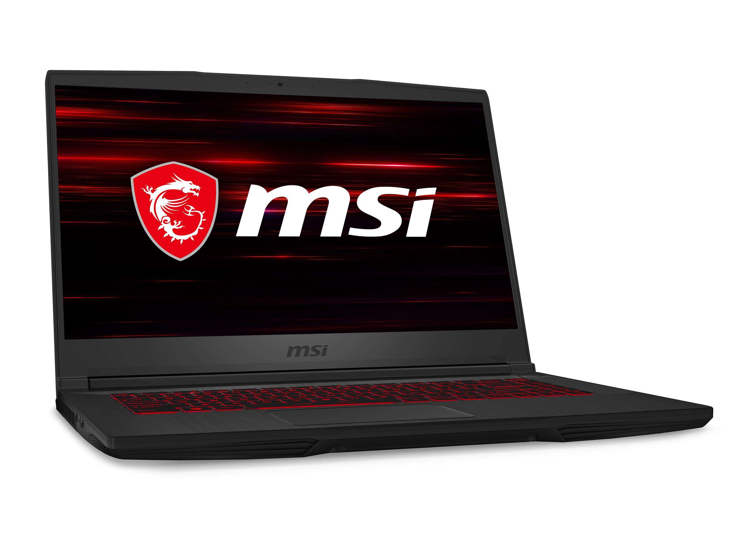 MSI GF63 Thin Gaming & Entertainment Laptop (Intel i5-10500H 6-Core, 8GB RAM, 128GB PCIe SSD + 1TB HDD, RTX 3050, 15.6" Full HD (1920x1080), Win 10 Pro) with Gaming Accessory, Loot Box 2