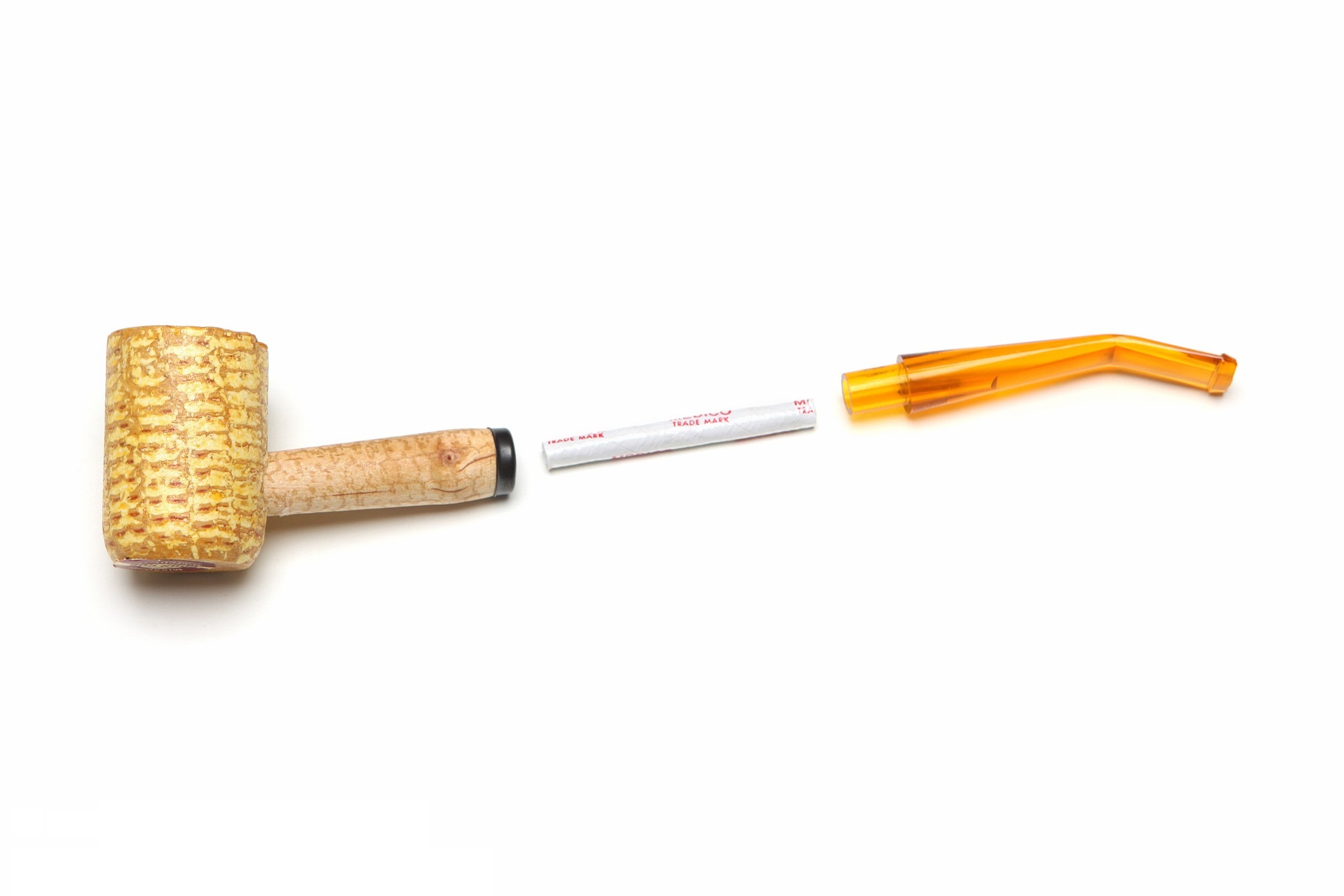 Missouri Meerschaum Legend Corncob Tobacco Pipe Bent 6