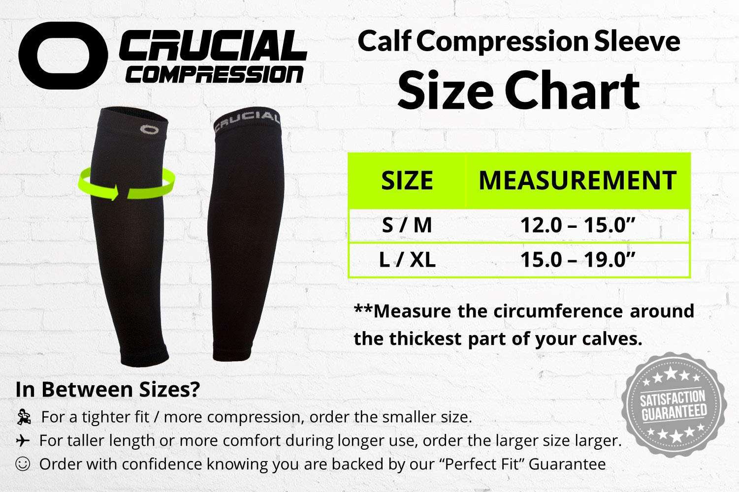 Calf Compression Sleeve for Men & Women (20-30mmHg) - Best Calf Compression Socks for Running, Shin Splint, Calf Pain Relief, Leg Support Sleeve for Runners, Medical, Air Travel, Nursing, Cycling 2