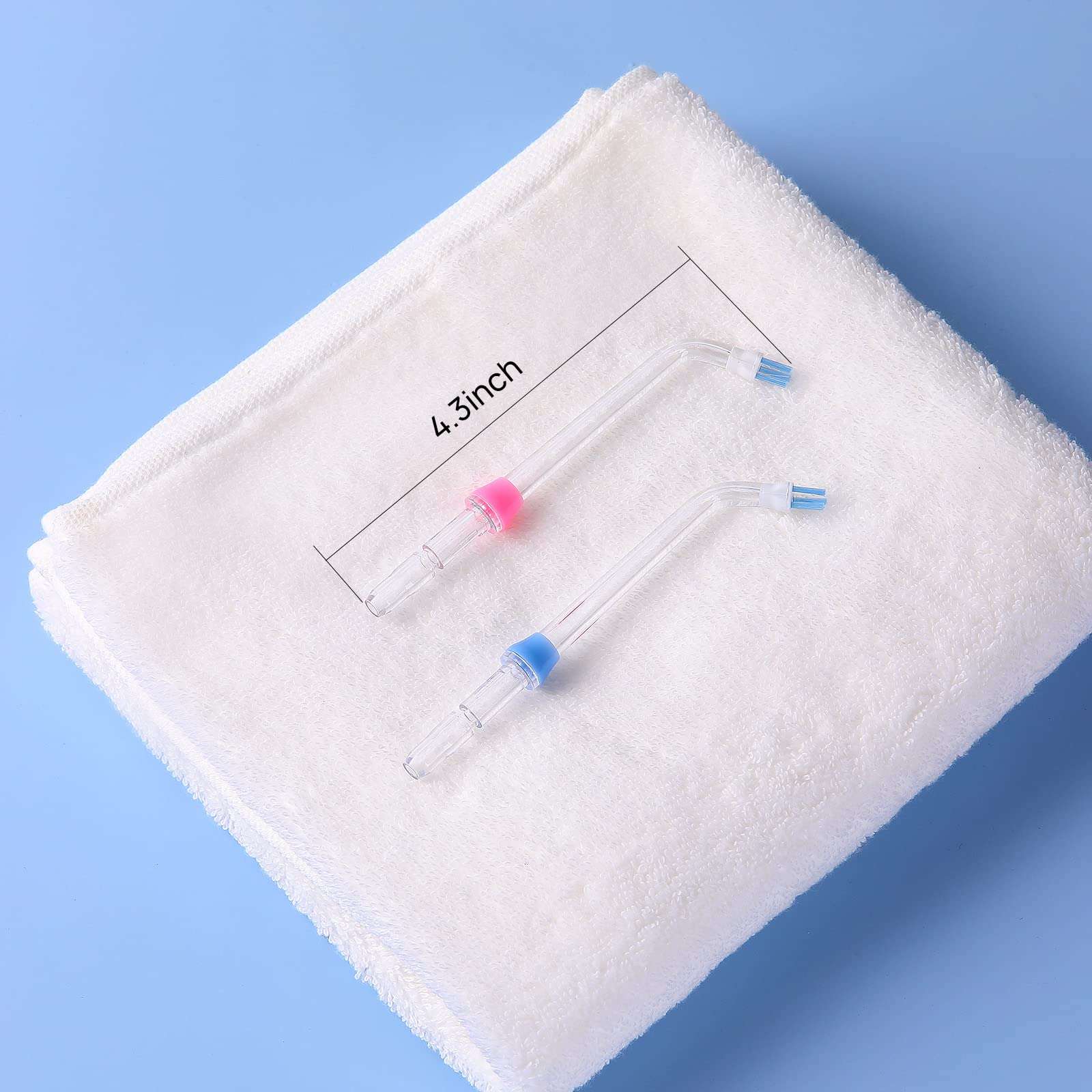 Plaque Seeker Replacement Tips,Dental Water Flosser Tips for Waterpik and Other Brand Oral Irrigators,2Pcs Flosser Refill Heads Replacement Heads(Plaque Seeker Tips) 5