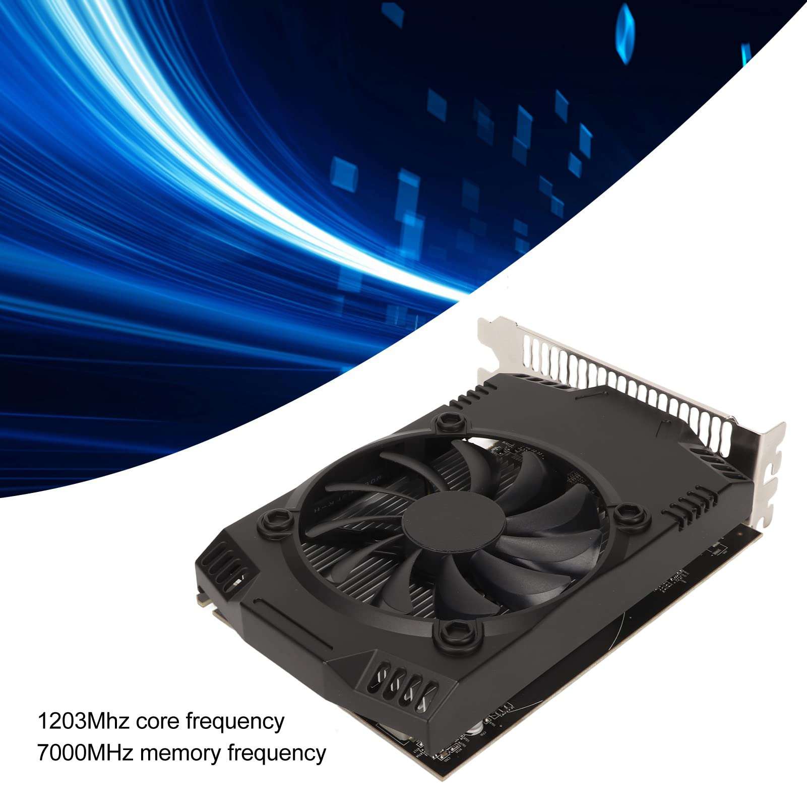 4GB GDDR5 Graphics Card,Computer PC Gaming Video Graphics Card,Gaming Graphics Card,RX550 4GB GDDR5 128bit ,7680x4320 512 CUDA Cores, Single Fan Computer Graphics Card 5
