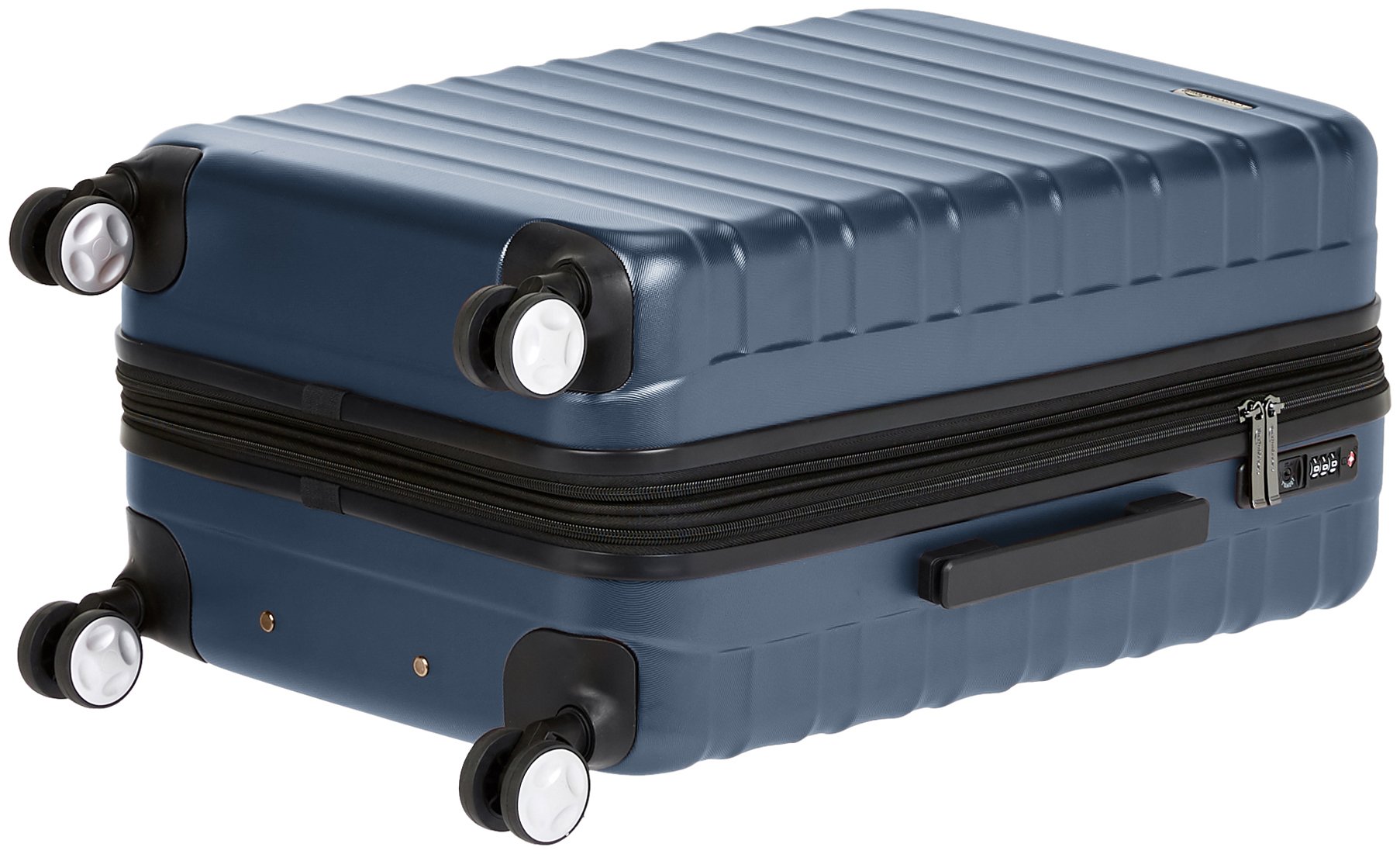 AmazonBasics Polycarbonate Hard 66 cms suitcase(T1916-8_navy blue) 5